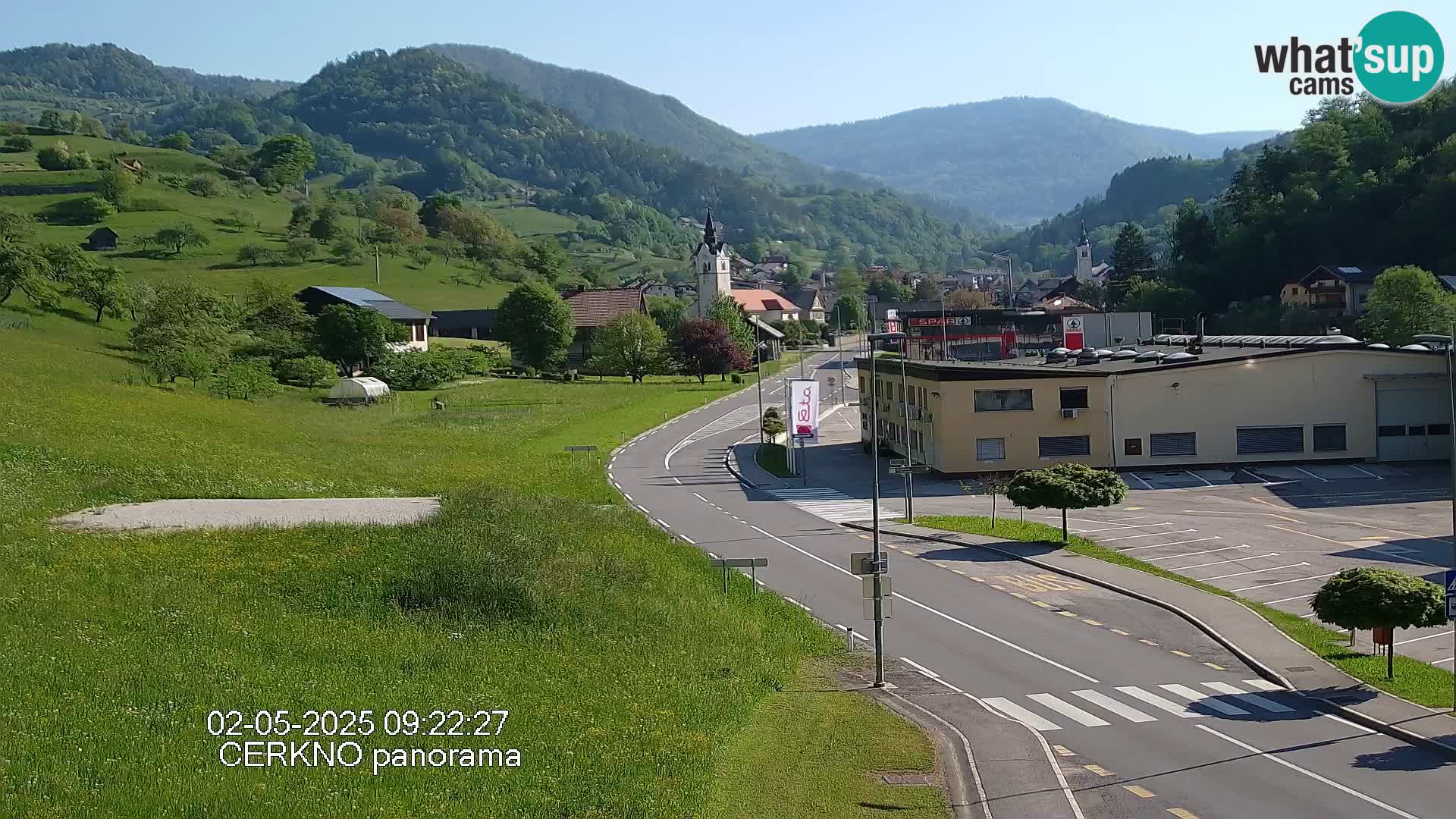 Cerkno vhod v mesto