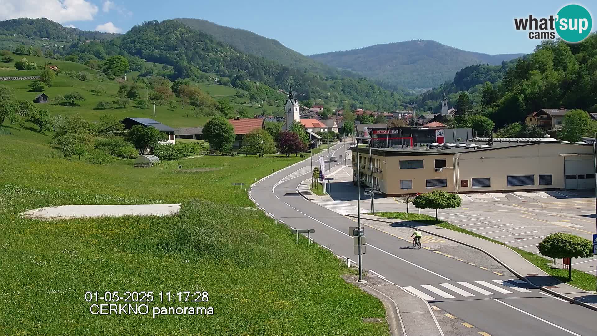 Cerkno Stadteingang Live-Webcam