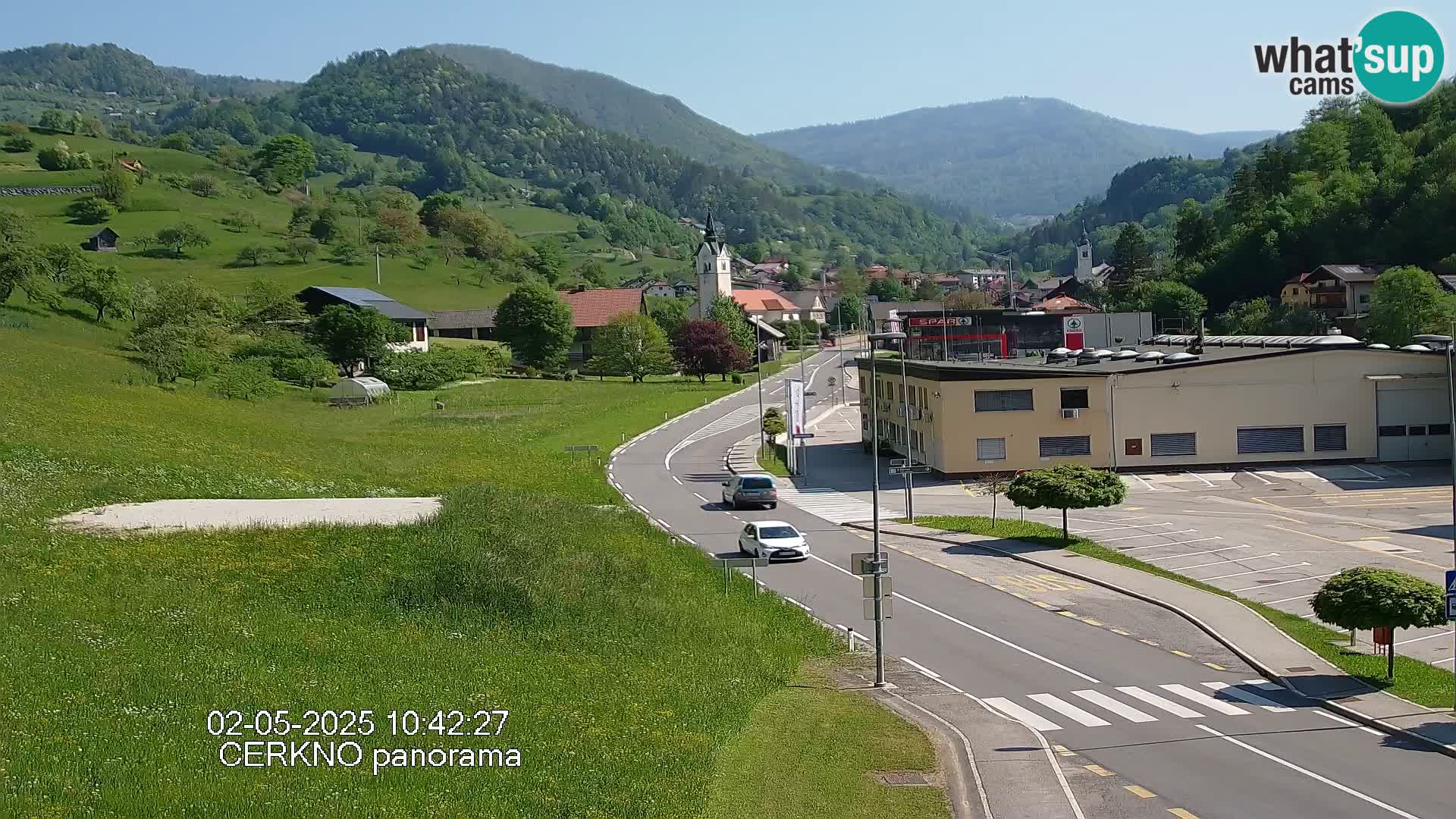 Cerkno Stadteingang Live-Webcam