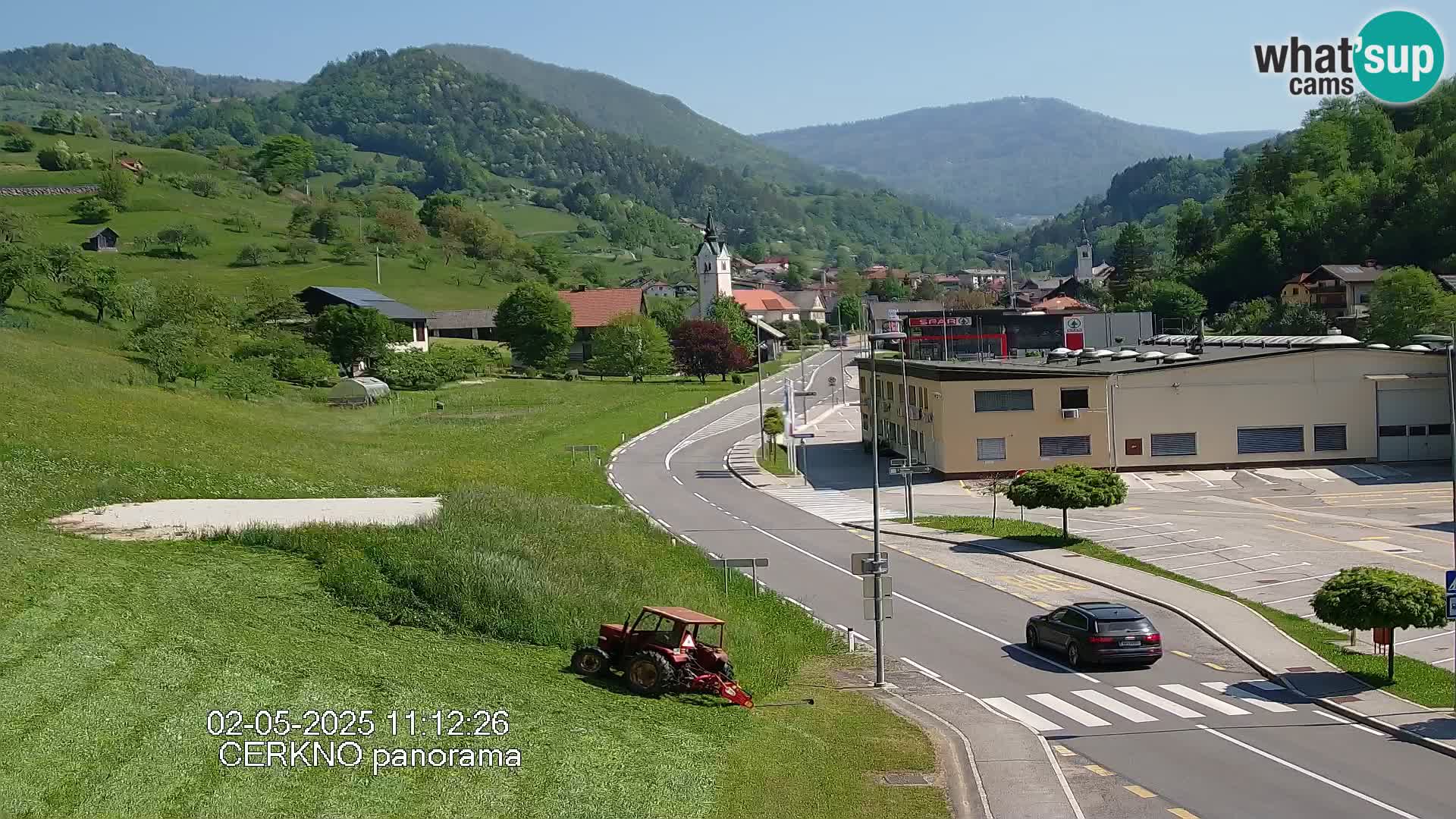 Cerkno Stadteingang Live-Webcam