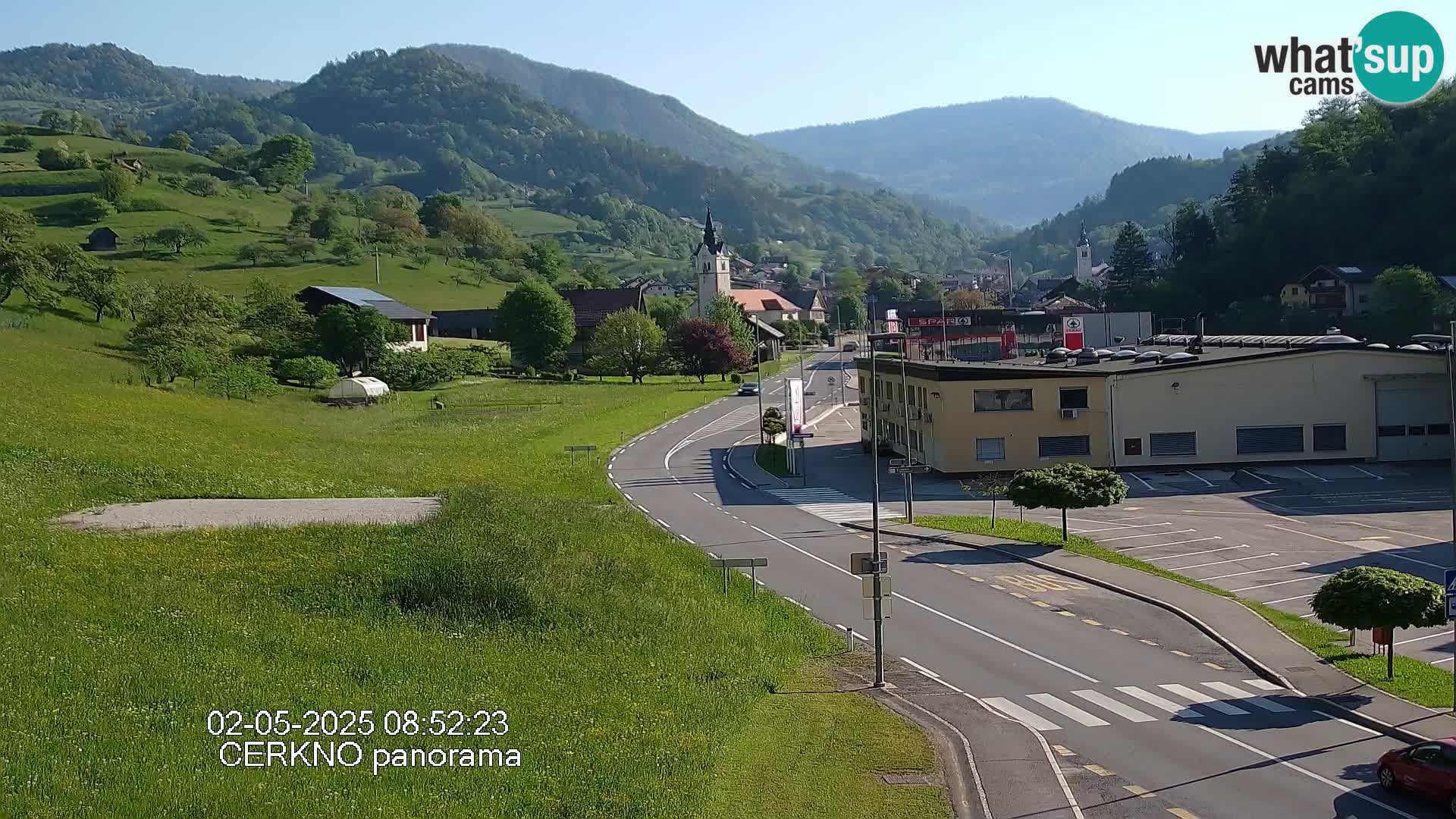 Webcam Ingresso Città di Cerkno