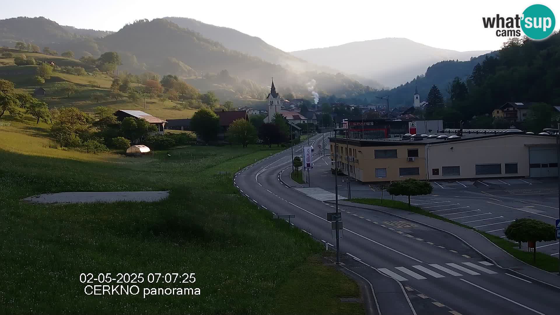 Cerkno Stadteingang Live-Webcam