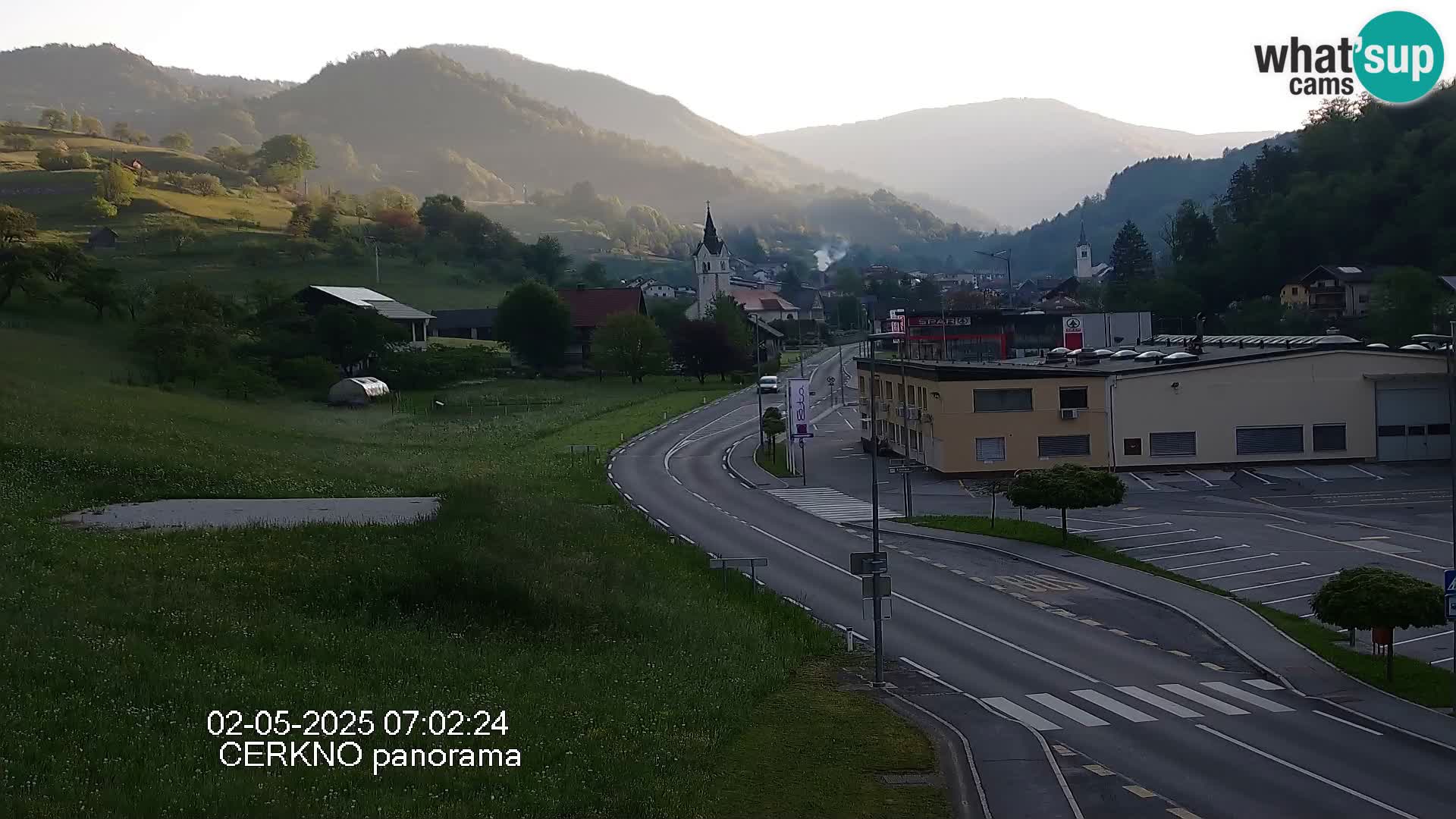 Webcam Ingresso Città di Cerkno