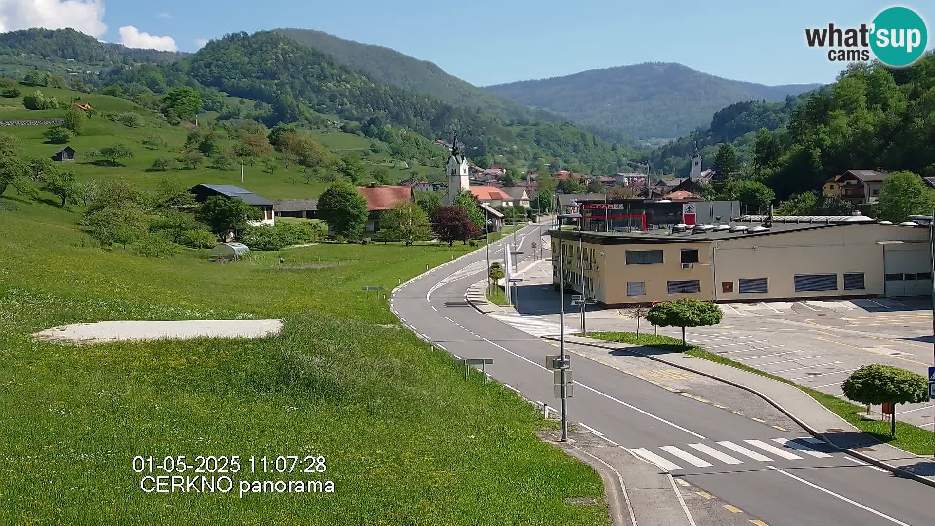 Webcam Ingresso Città di Cerkno
