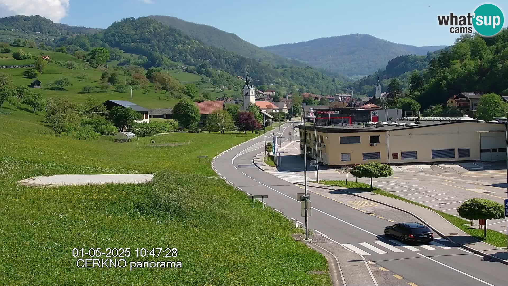 Cerkno Stadteingang Live-Webcam