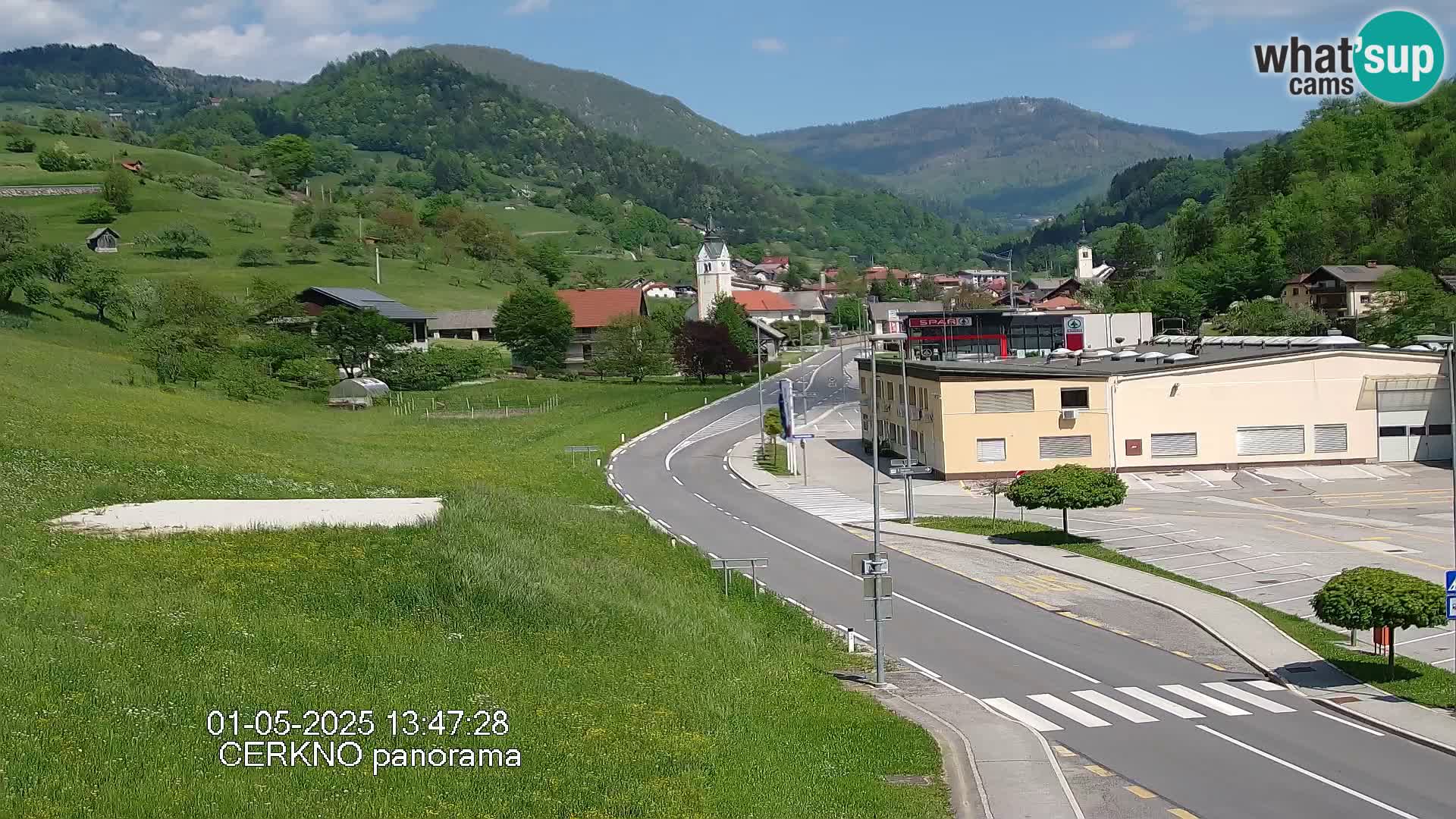 Cerkno Stadteingang Live-Webcam