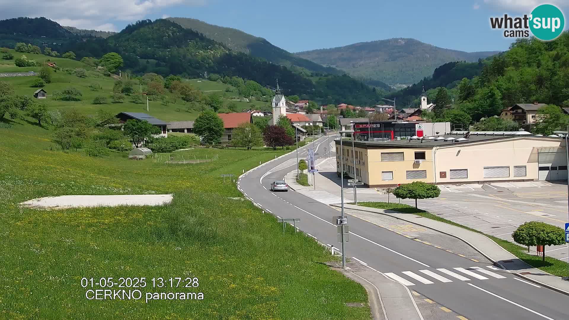 Webcam Ingresso Città di Cerkno