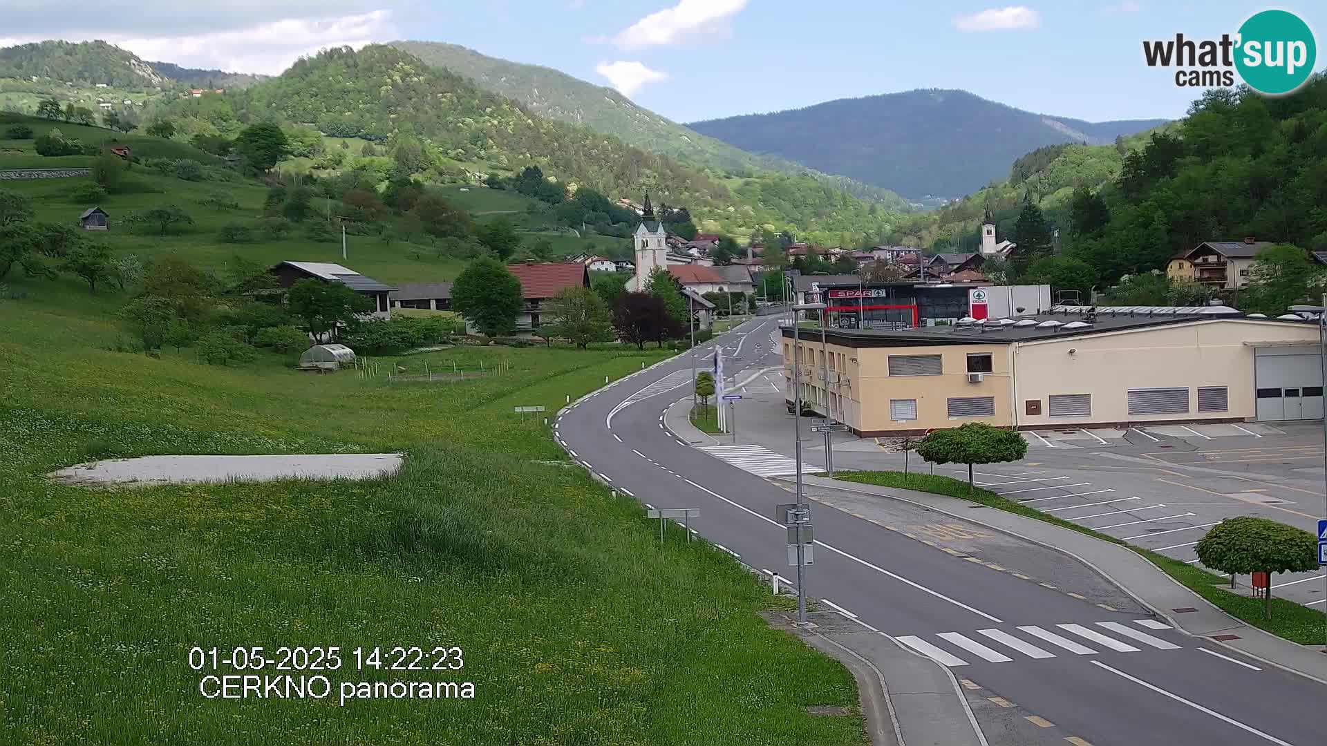 Webcam Ingresso Città di Cerkno