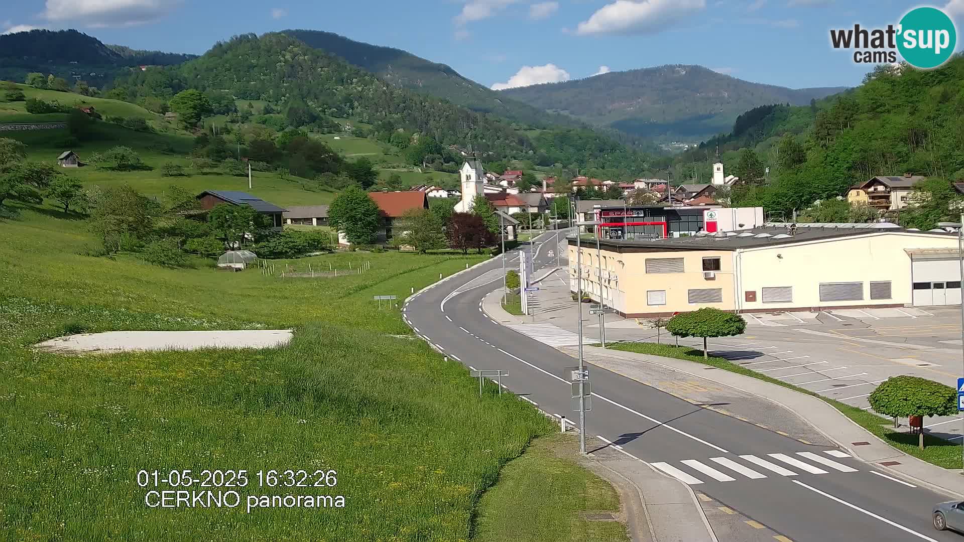 Webcam Ingresso Città di Cerkno