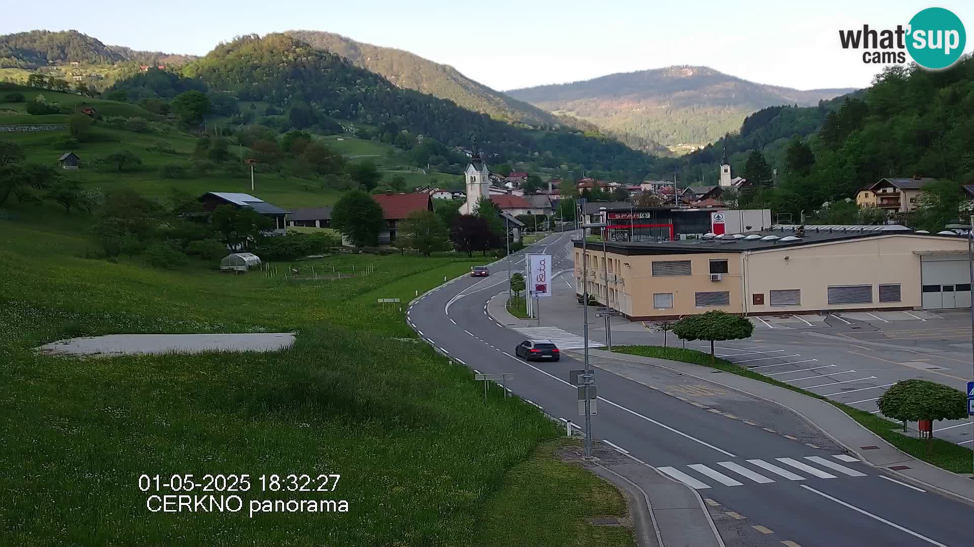 Cerkno vhod v mesto