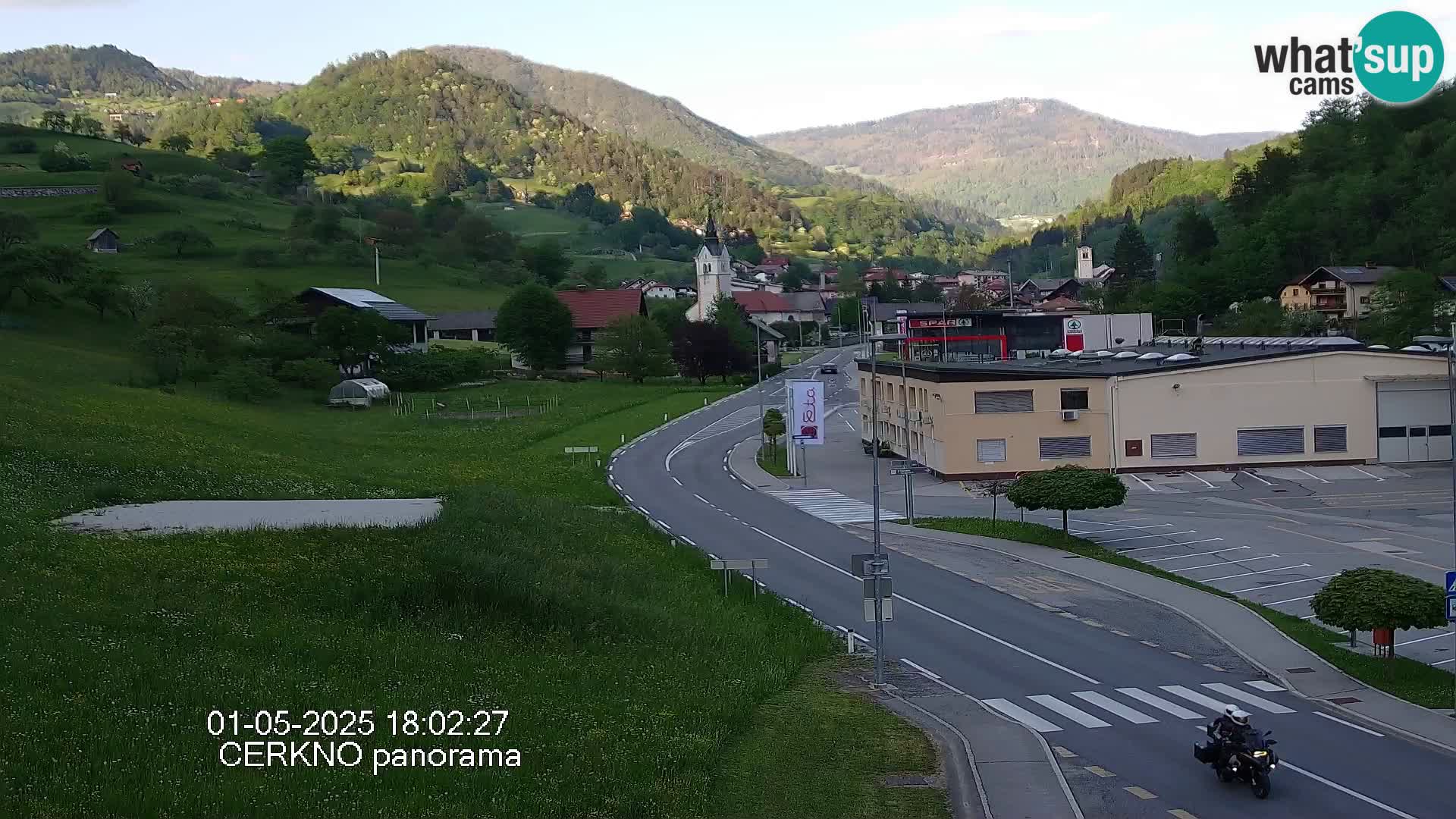 Webcam Ingresso Città di Cerkno
