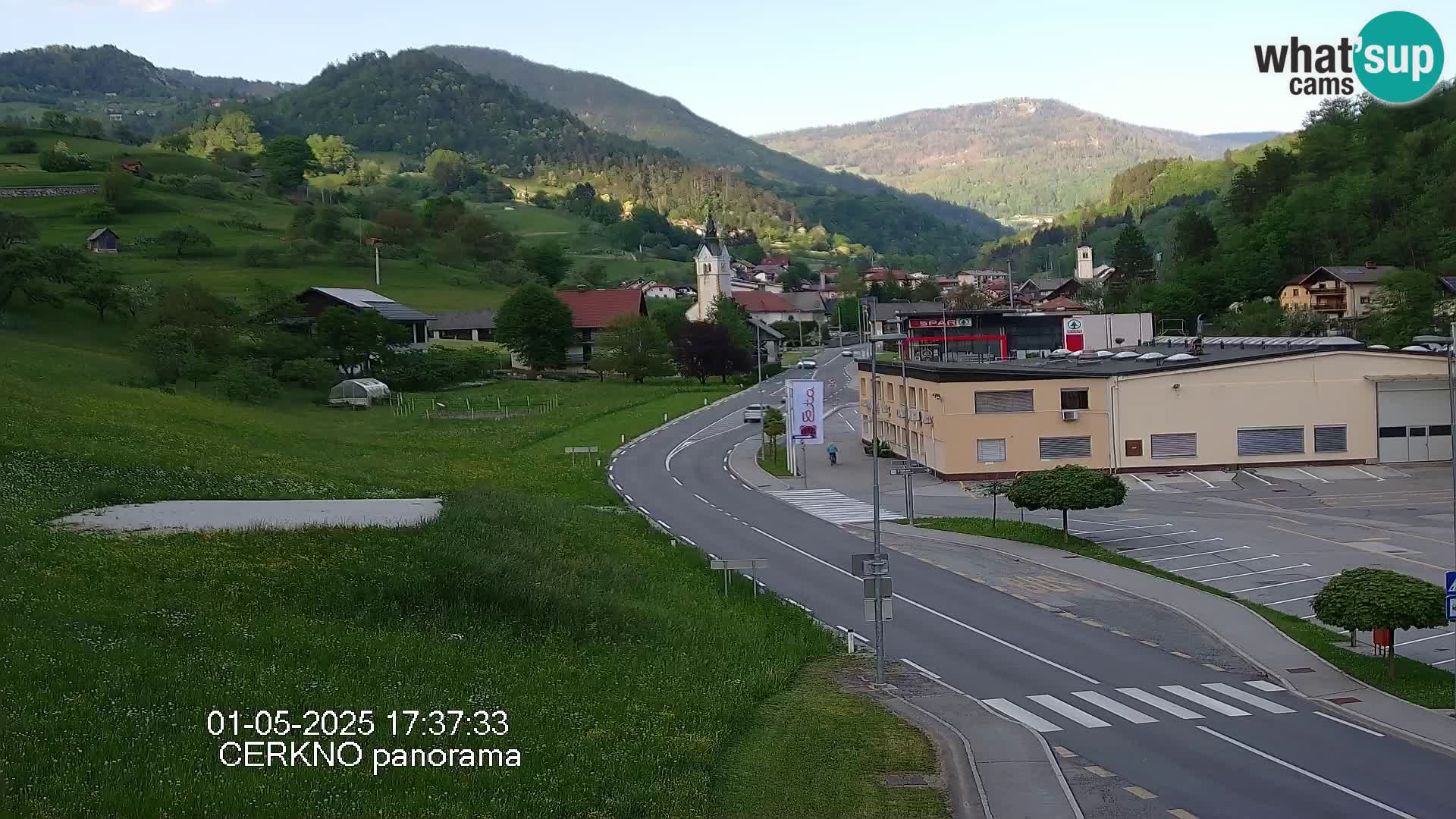 Webcam Ingresso Città di Cerkno