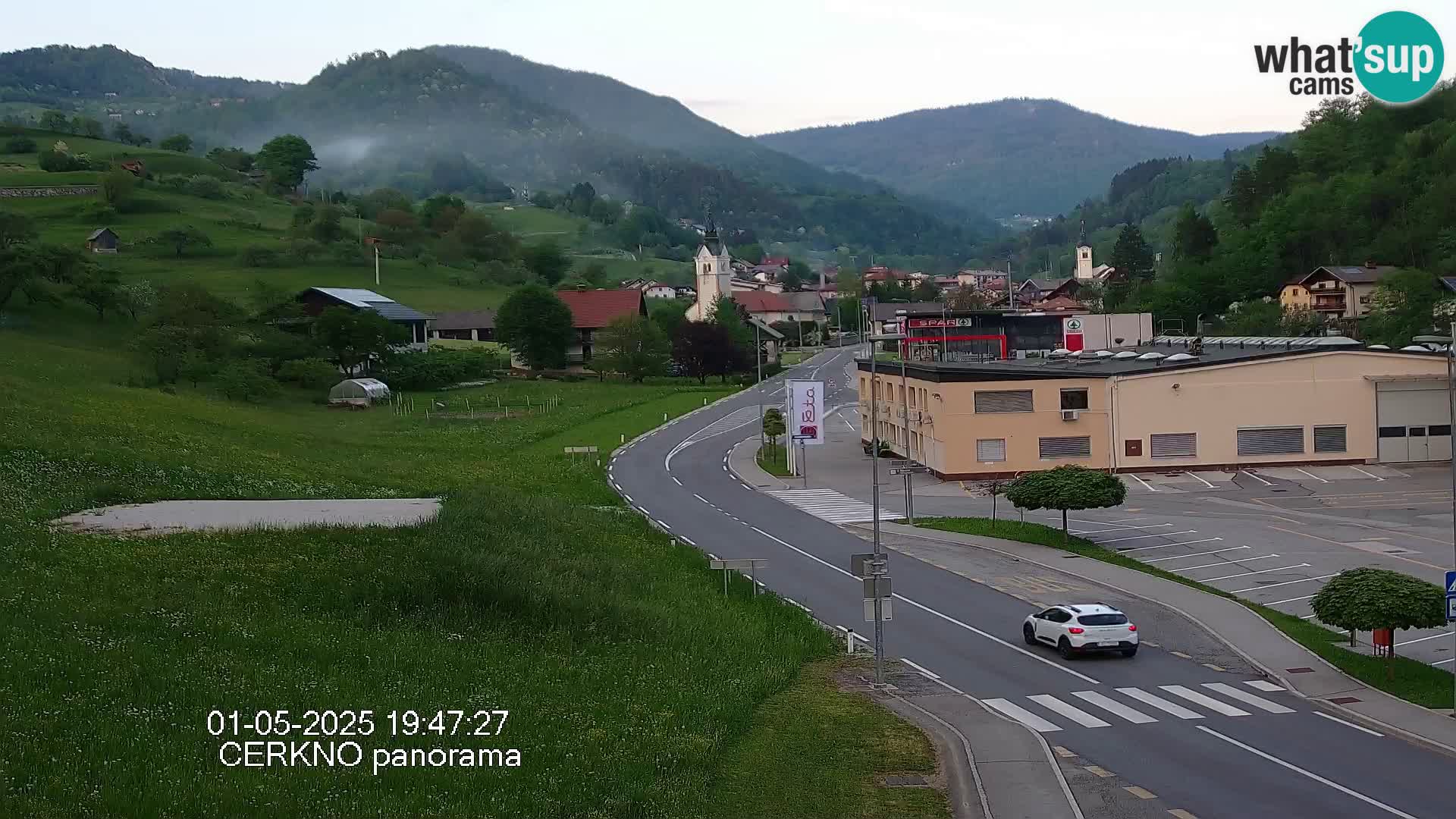 Cerkno Stadteingang Live-Webcam