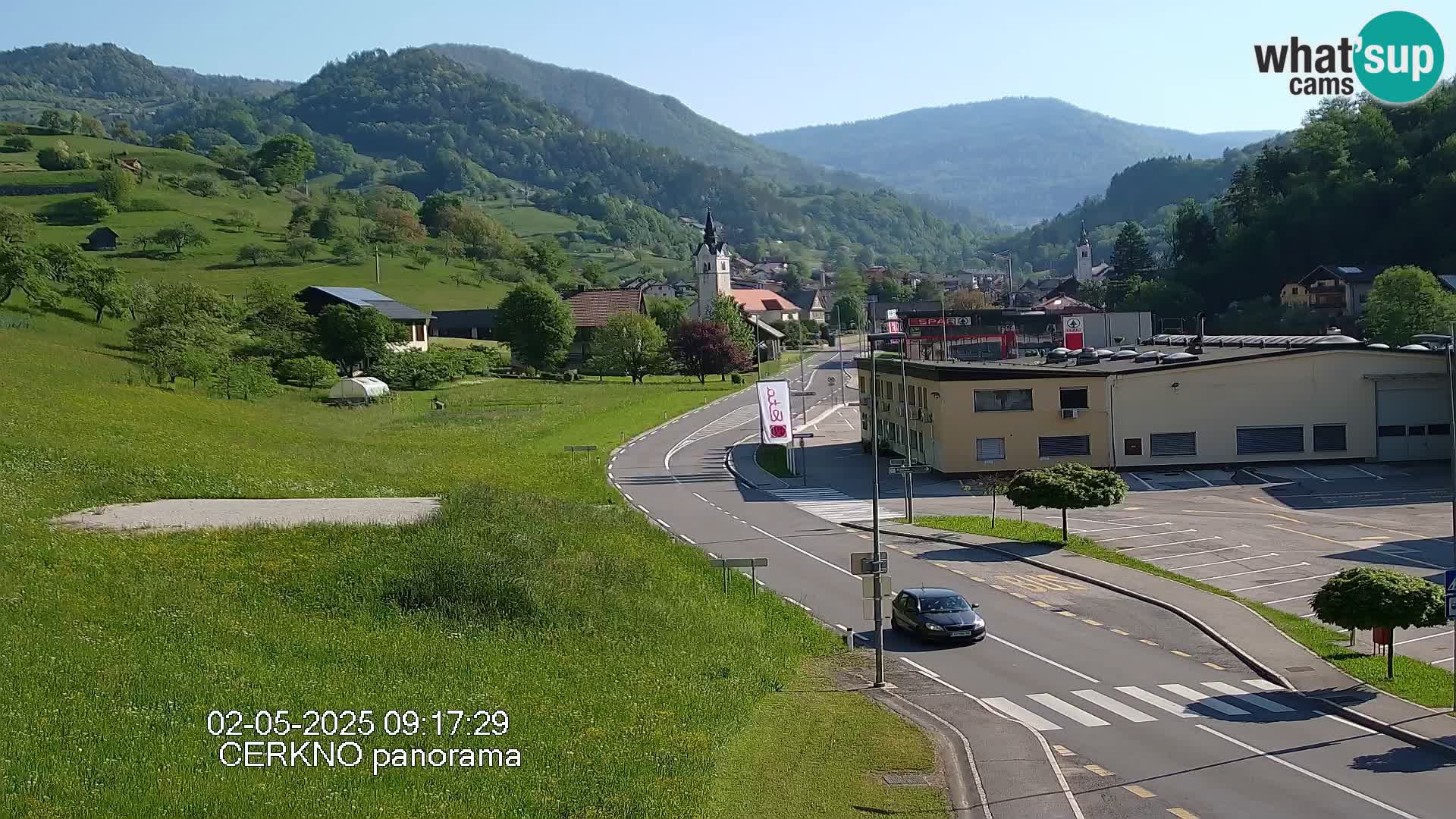 Cerkno vhod v mesto