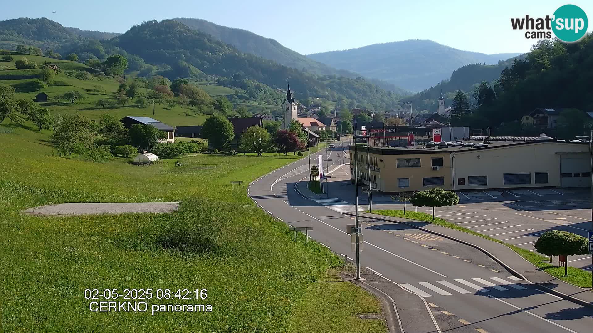 Cerkno Stadteingang Live-Webcam