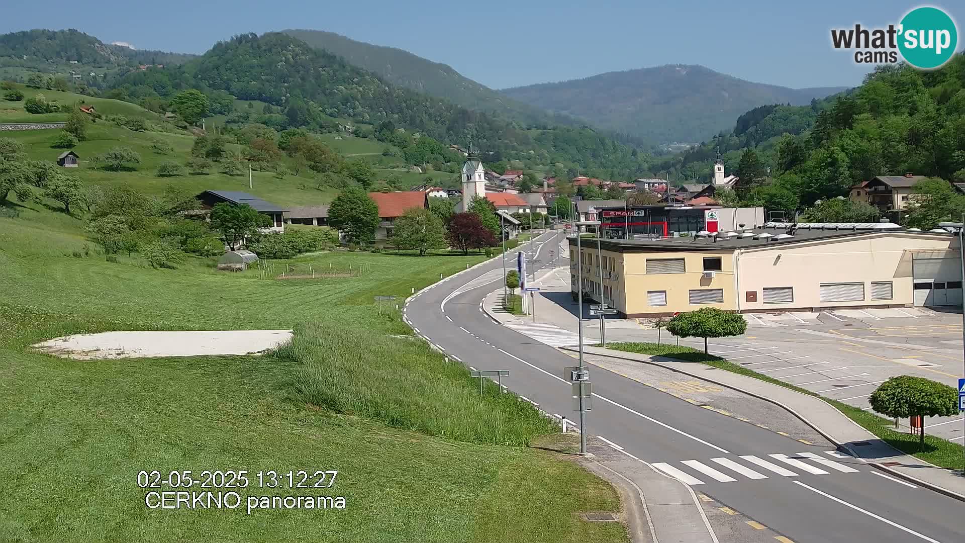 Webcam Ingresso Città di Cerkno