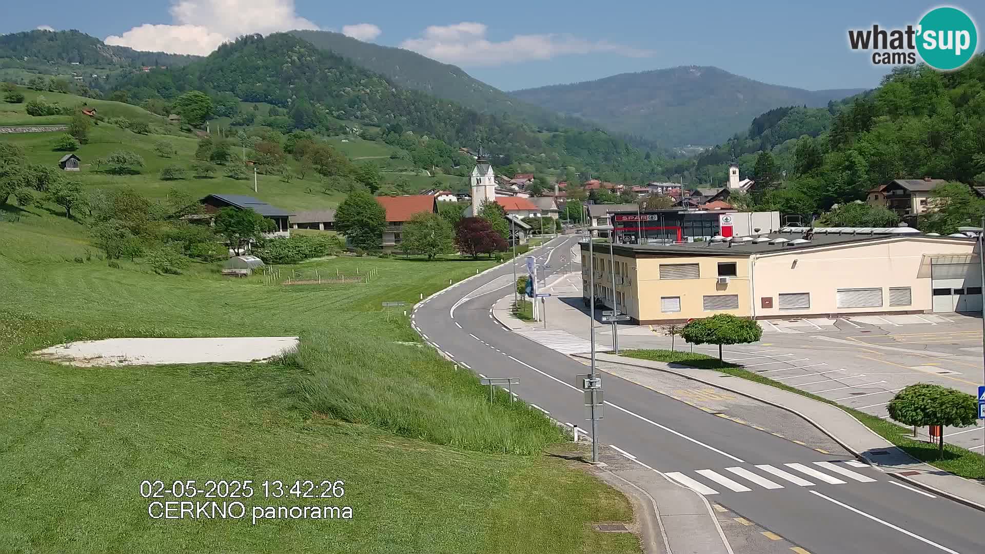 Cerkno vhod v mesto
