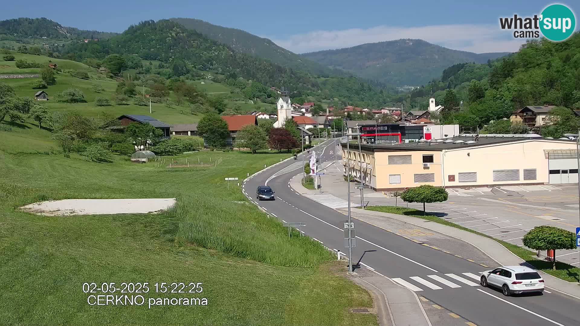 Cerkno Stadteingang Live-Webcam
