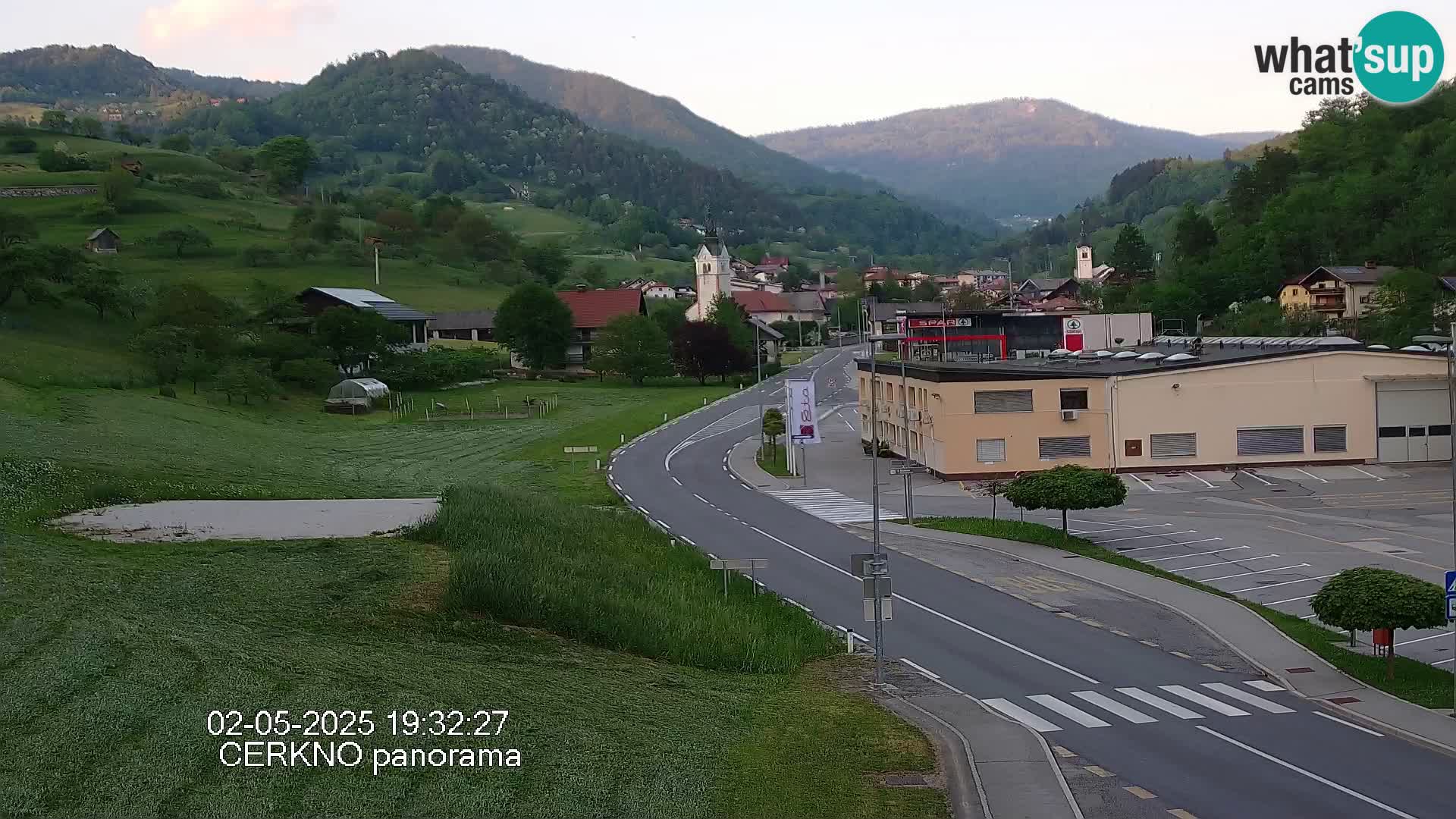 Webcam Ingresso Città di Cerkno