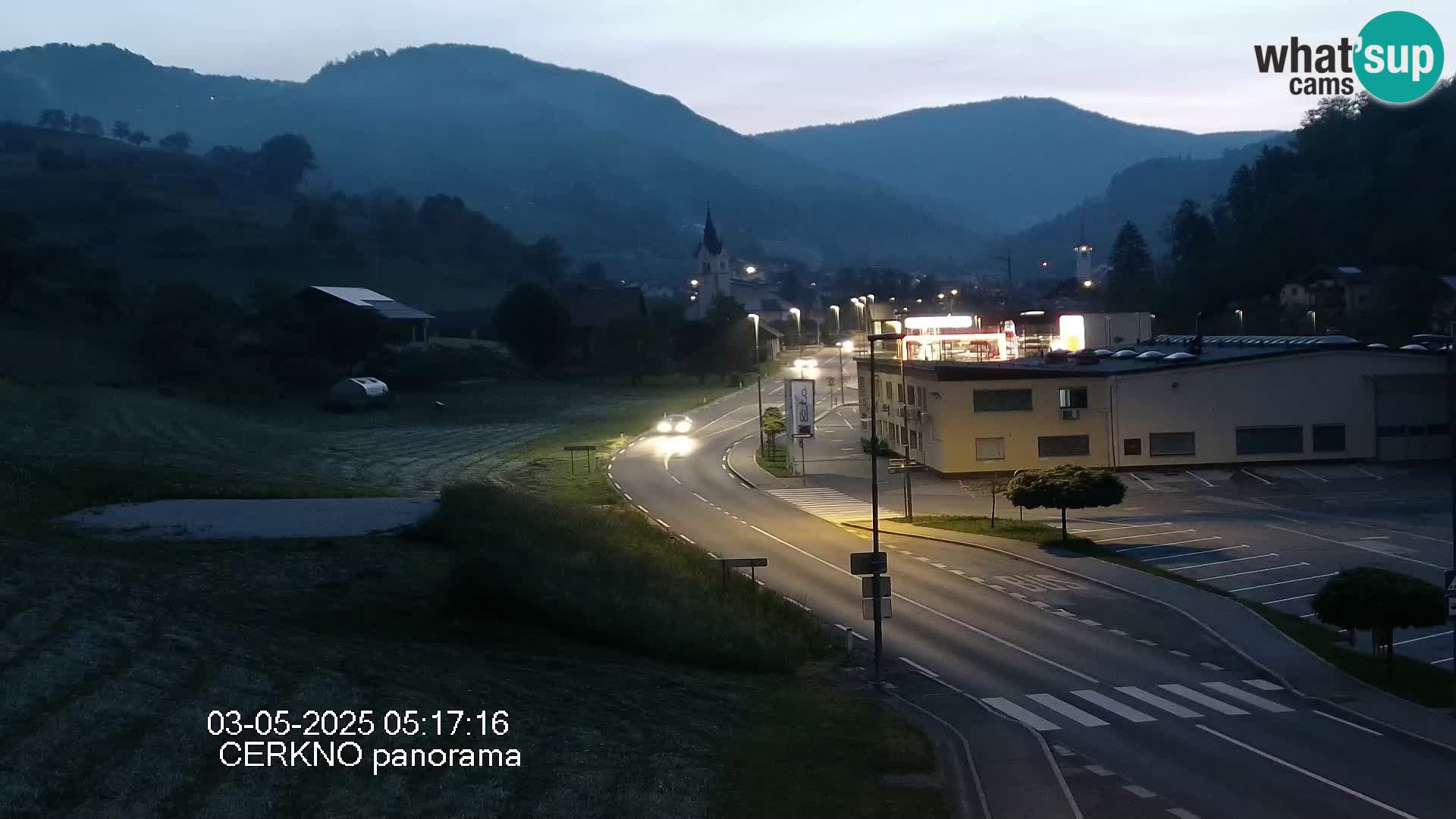 Webcam Ingresso Città di Cerkno