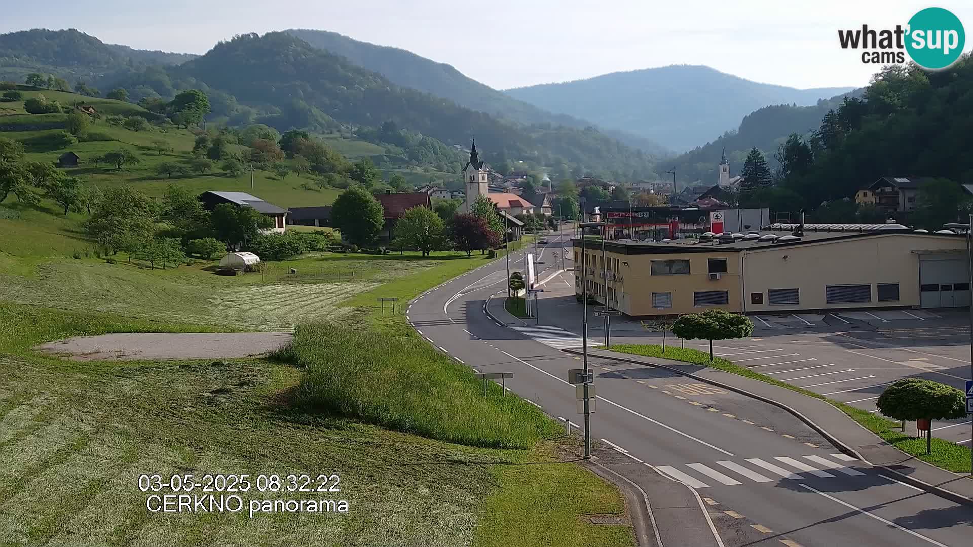 Cerkno Stadteingang Live-Webcam