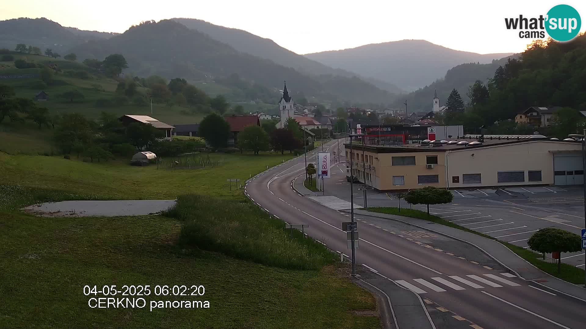 Cerkno ulaz u grad – Kamera uživo