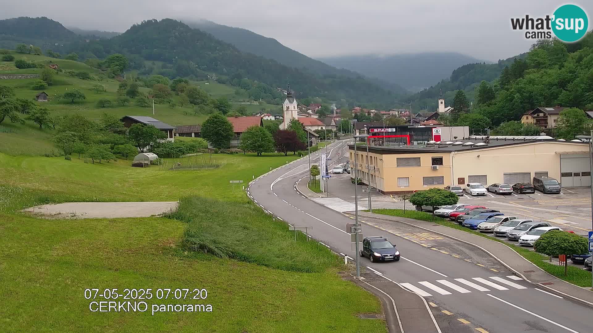 Webcam Ingresso Città di Cerkno