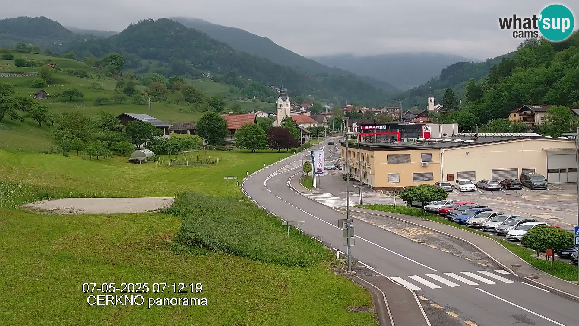 Webcam Ingresso Città di Cerkno