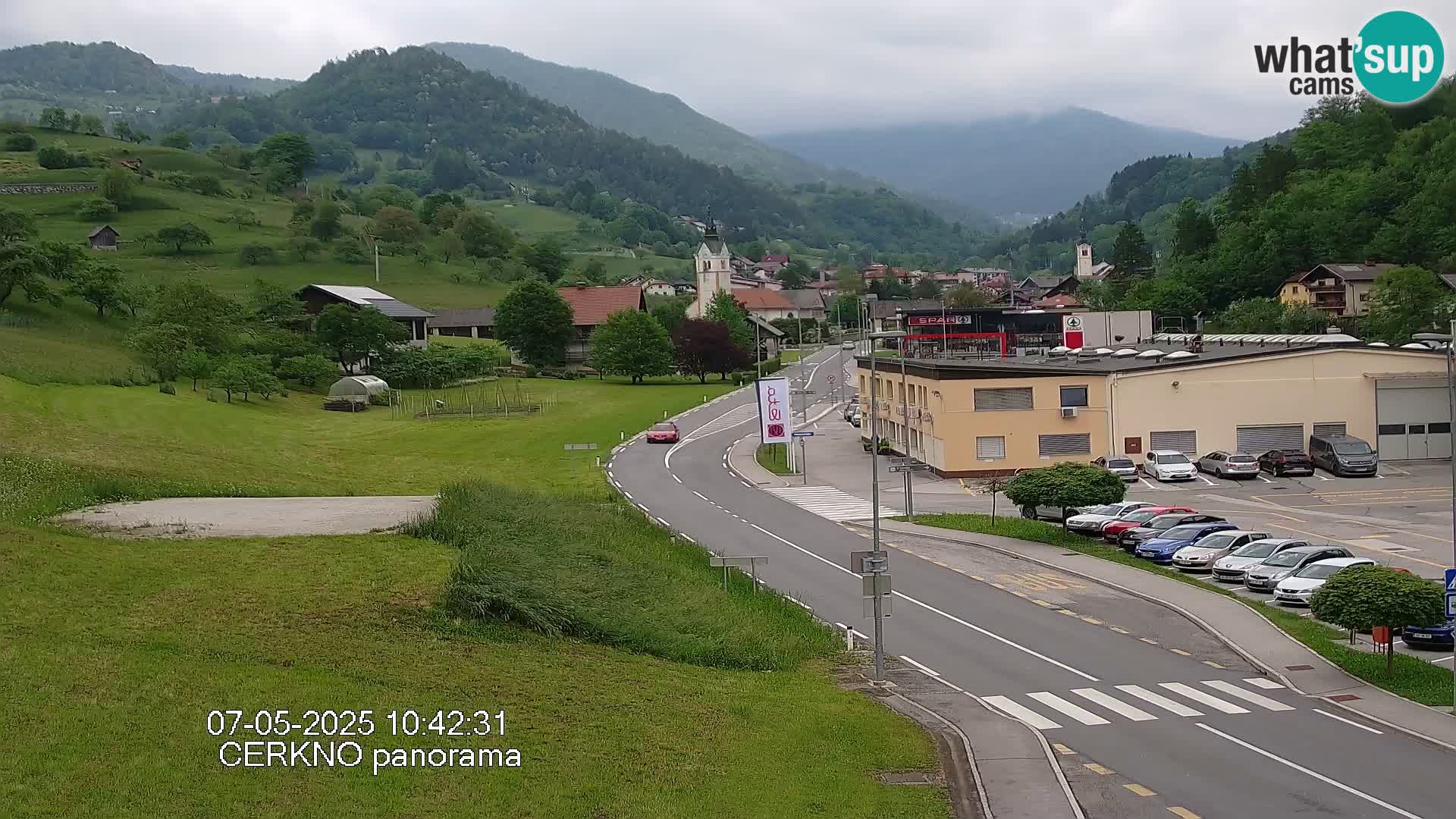 Webcam Ingresso Città di Cerkno