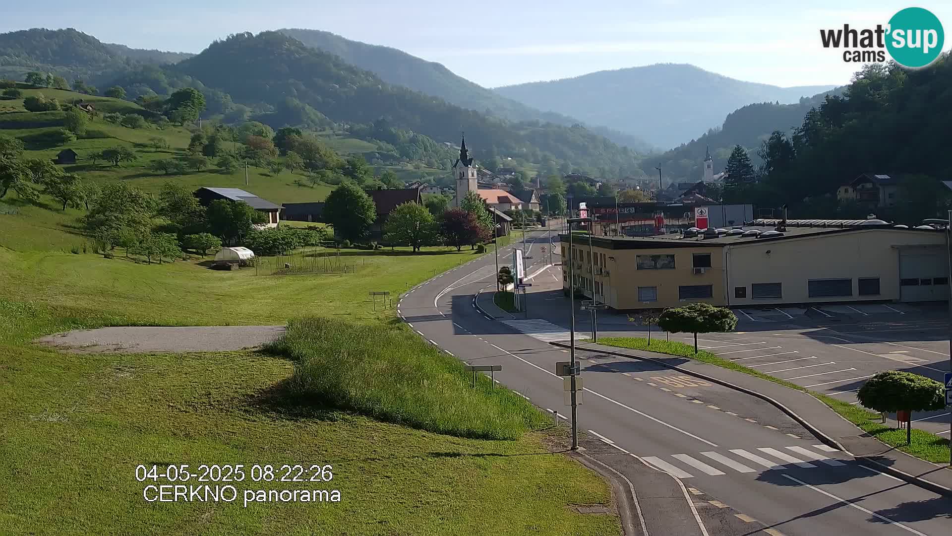 Webcam Ingresso Città di Cerkno