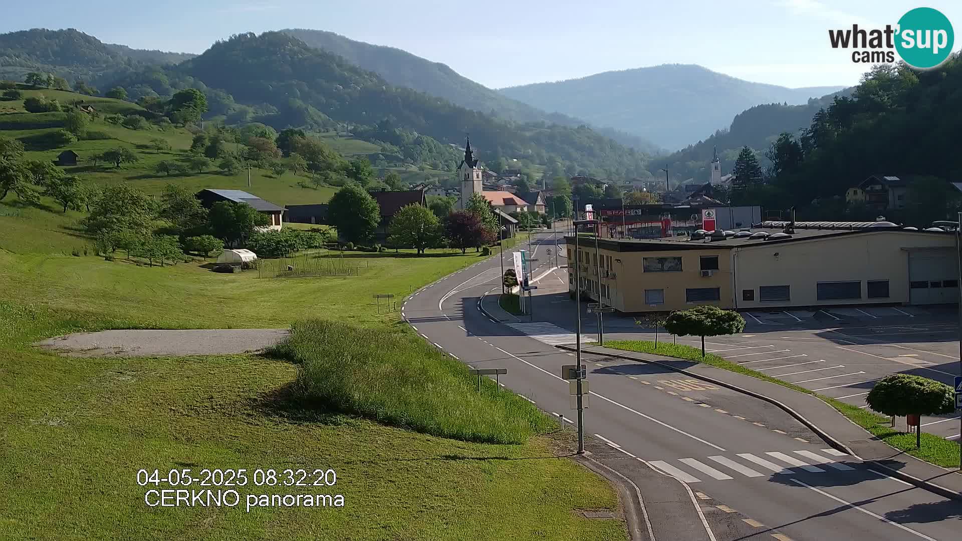 Cerkno Stadteingang Live-Webcam