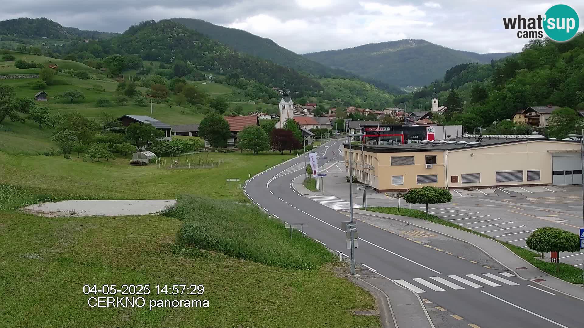 Webcam Ingresso Città di Cerkno