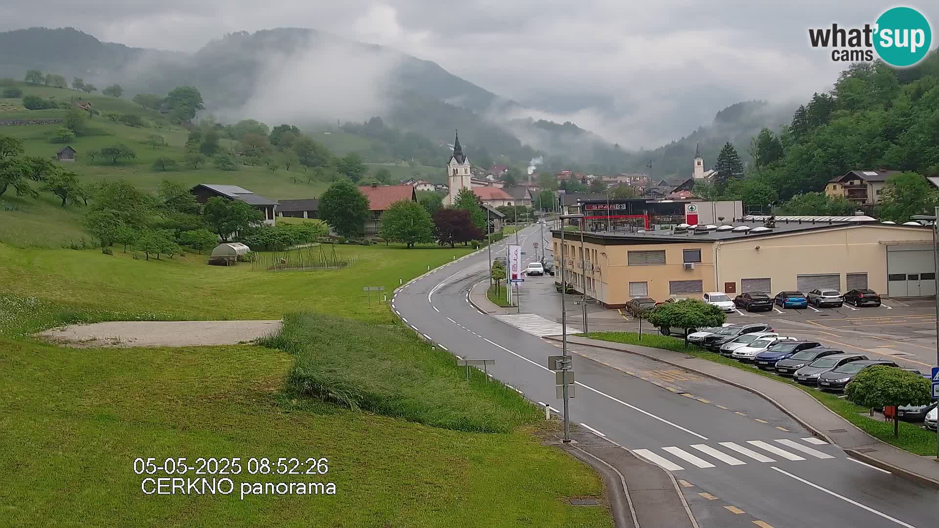 Webcam Ingresso Città di Cerkno