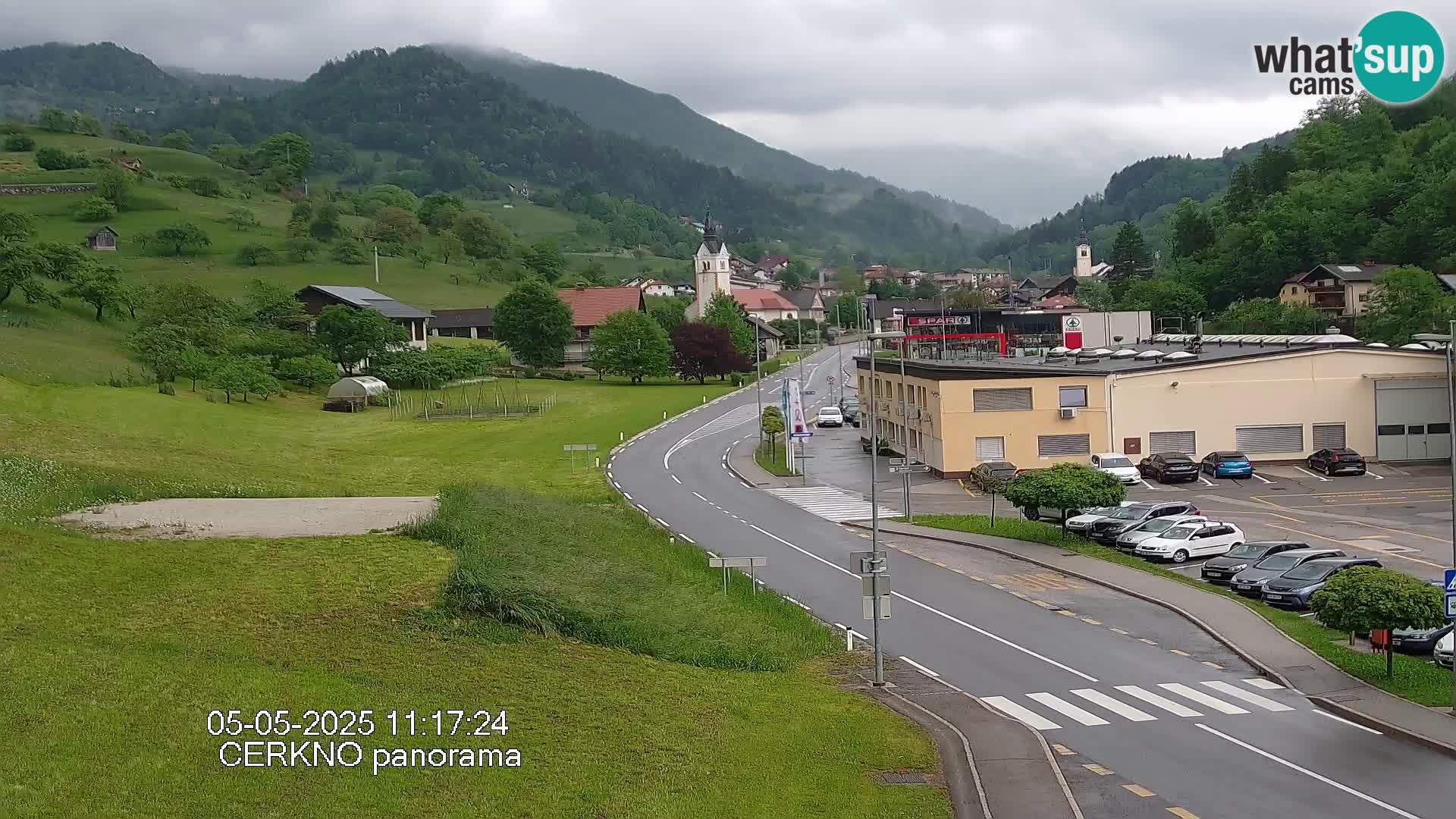 Webcam Ingresso Città di Cerkno