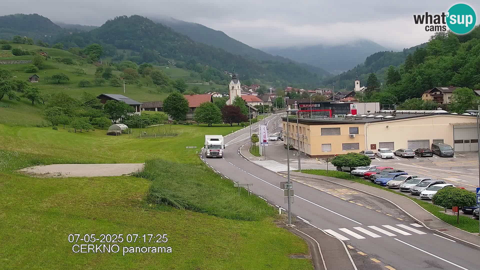 Cerkno Stadteingang Live-Webcam