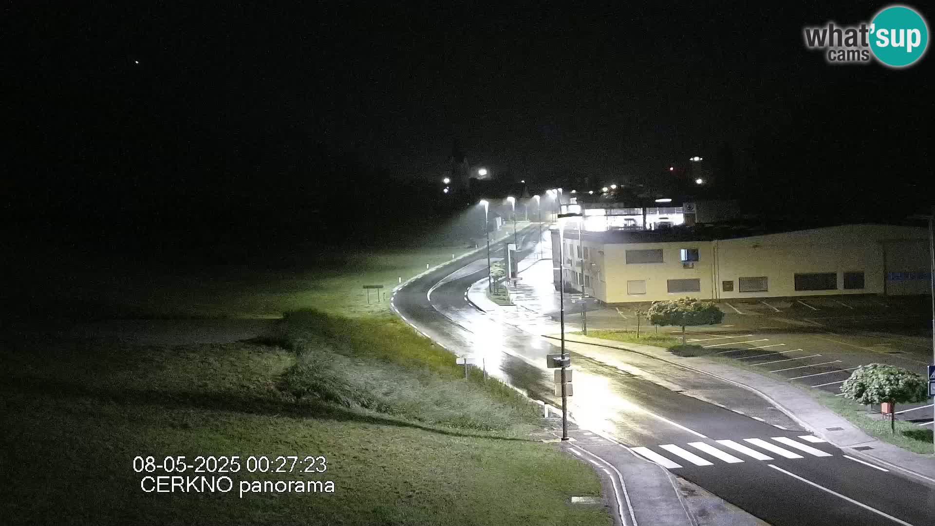 Cerkno city entrance Live Webcam