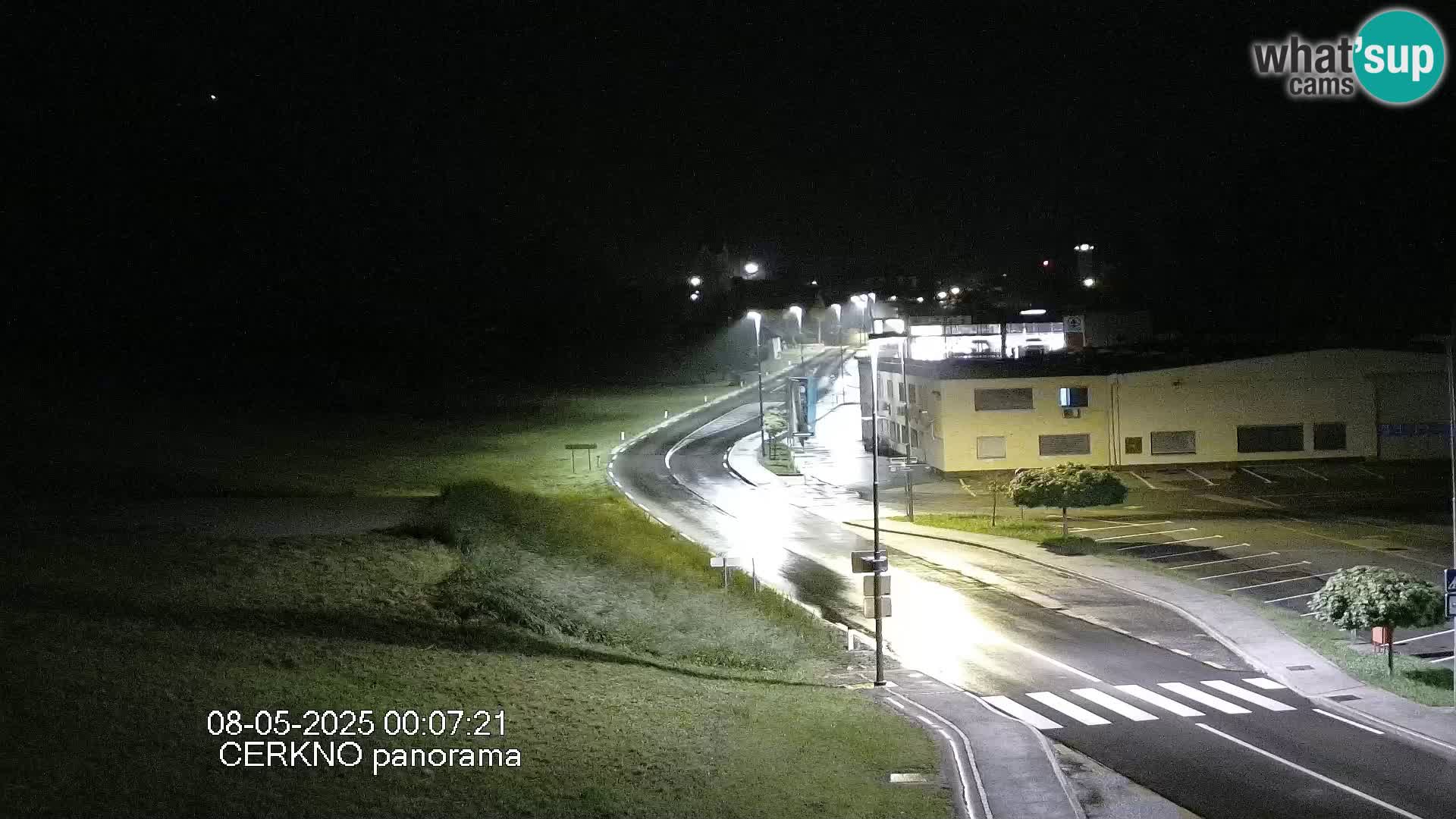 Cerkno city entrance Live Webcam