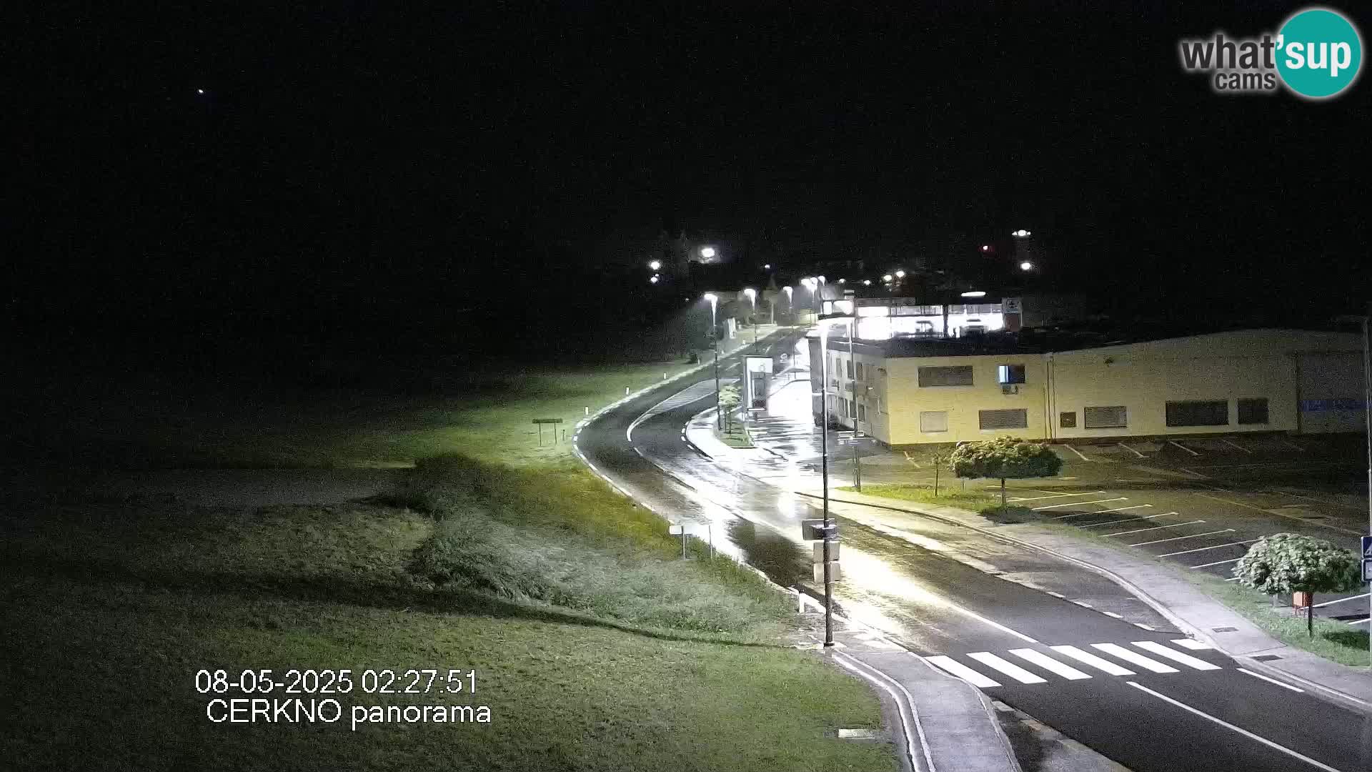 Cerkno city entrance Live Webcam