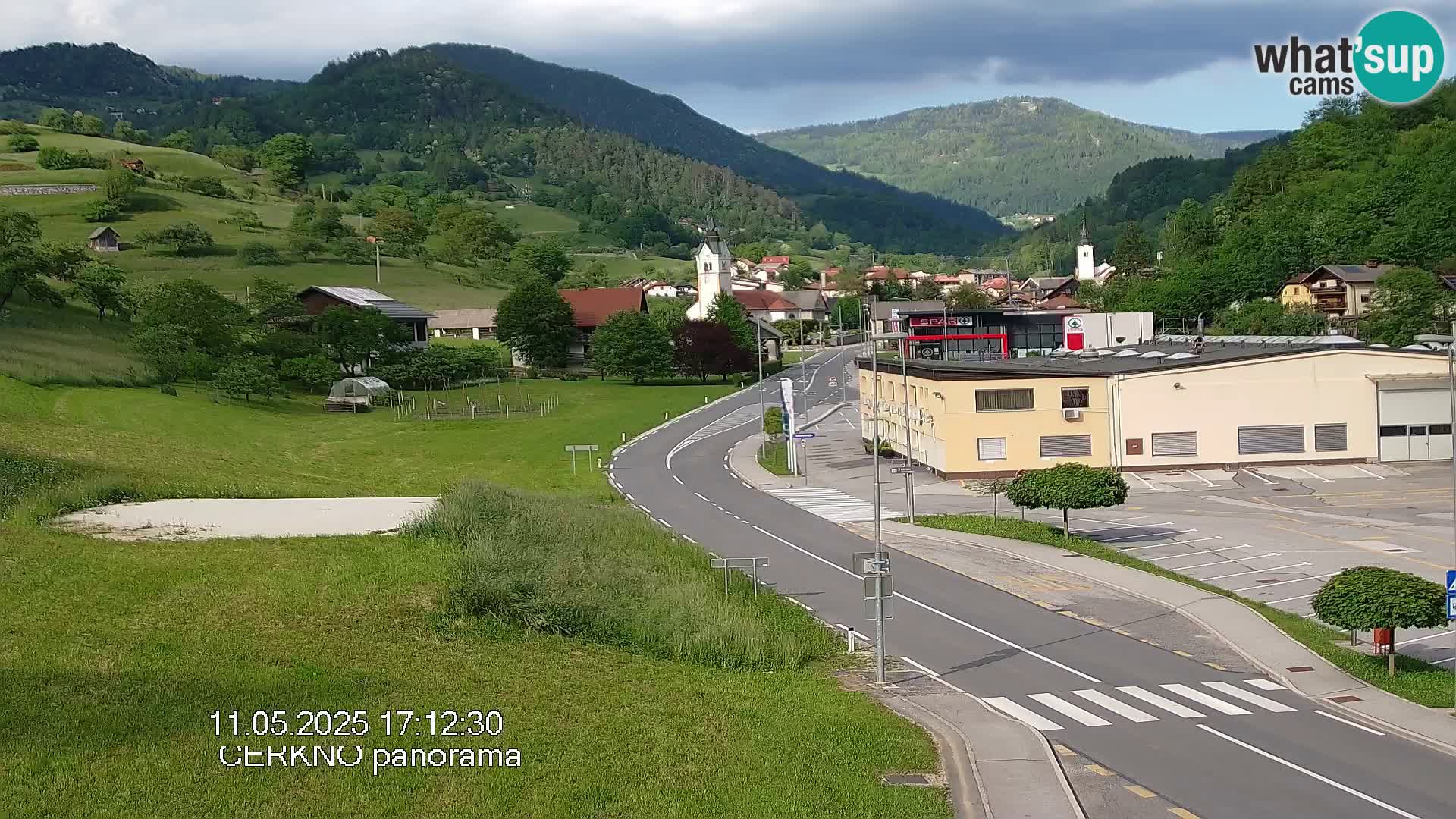 Webcam Ingresso Città di Cerkno