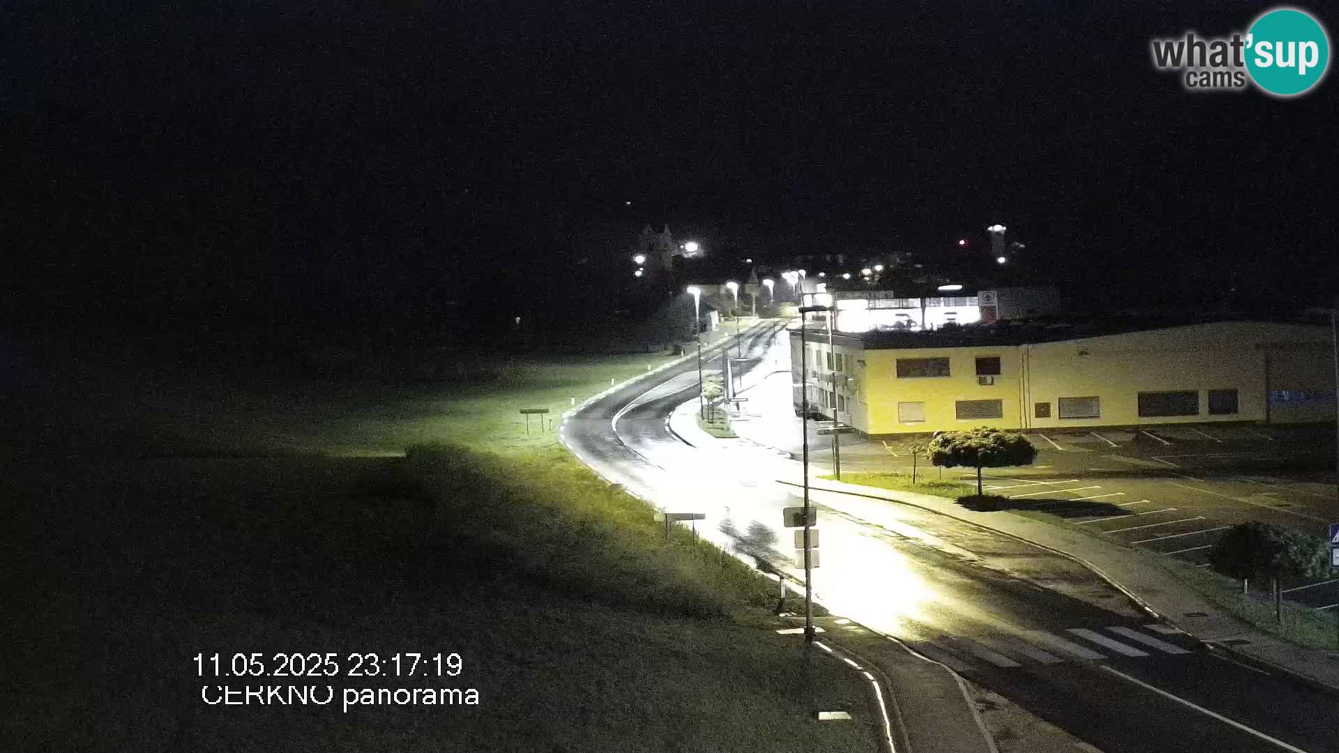 Cerkno city entrance Live Webcam