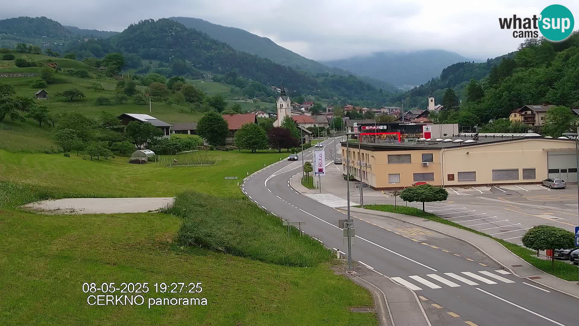 Webcam Ingresso Città di Cerkno