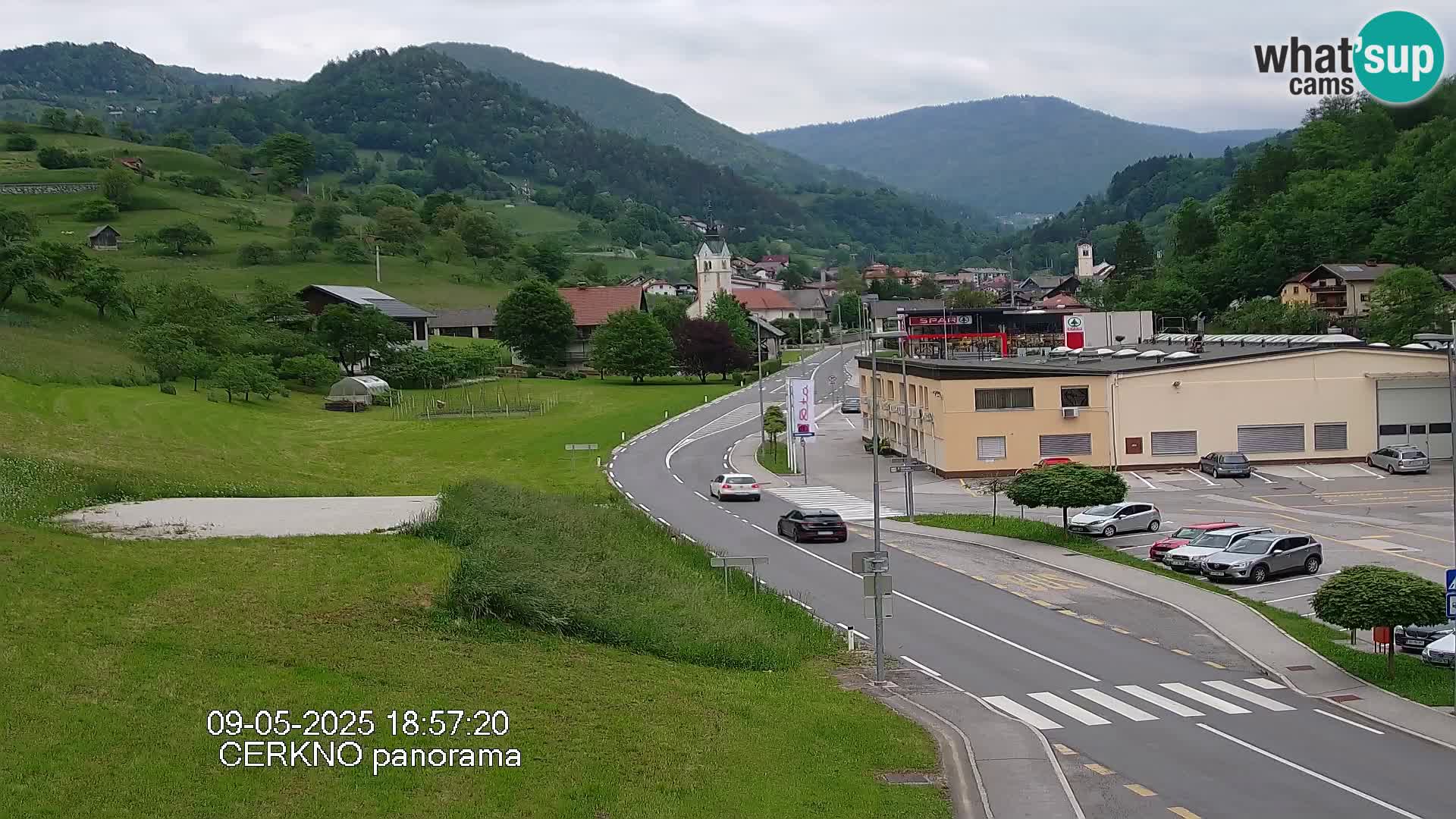 Webcam Ingresso Città di Cerkno