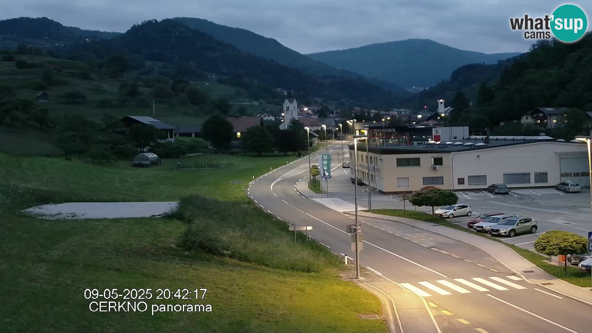 Cerkno ulaz u grad – Kamera uživo