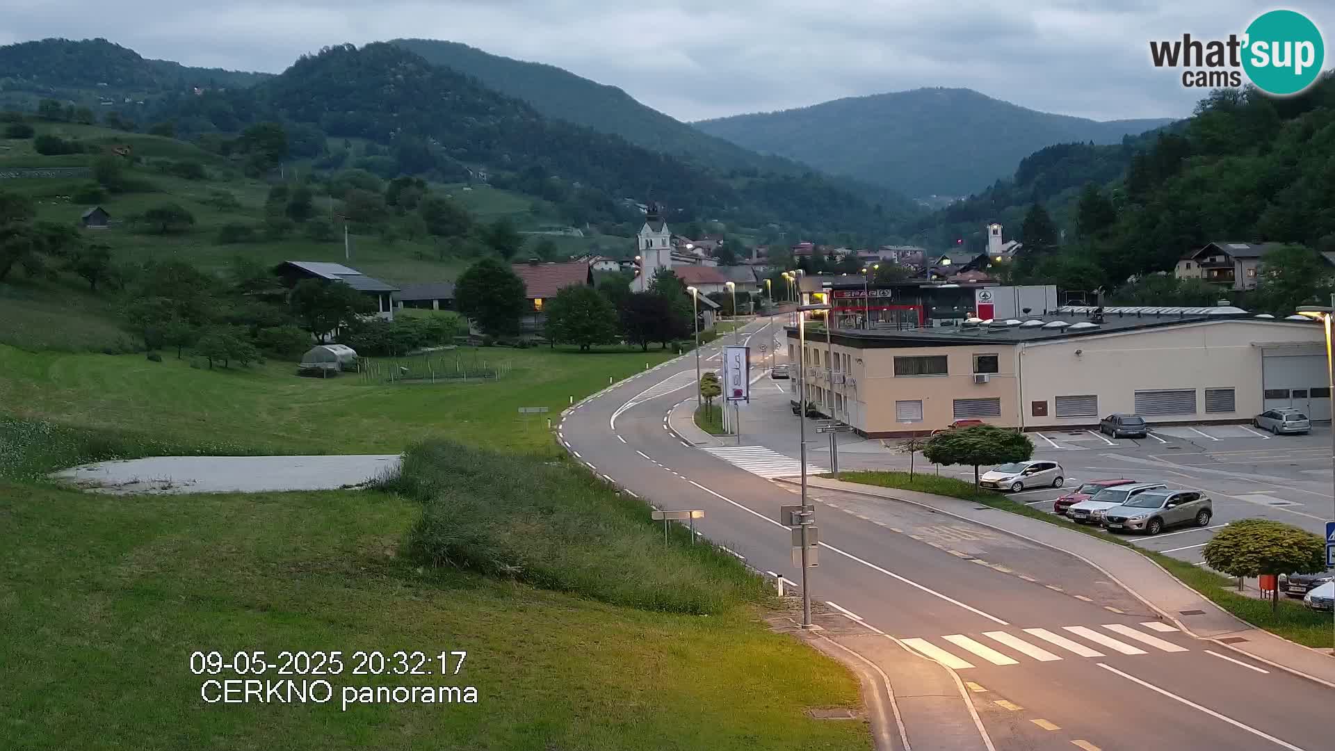 Cerkno Stadteingang Live-Webcam
