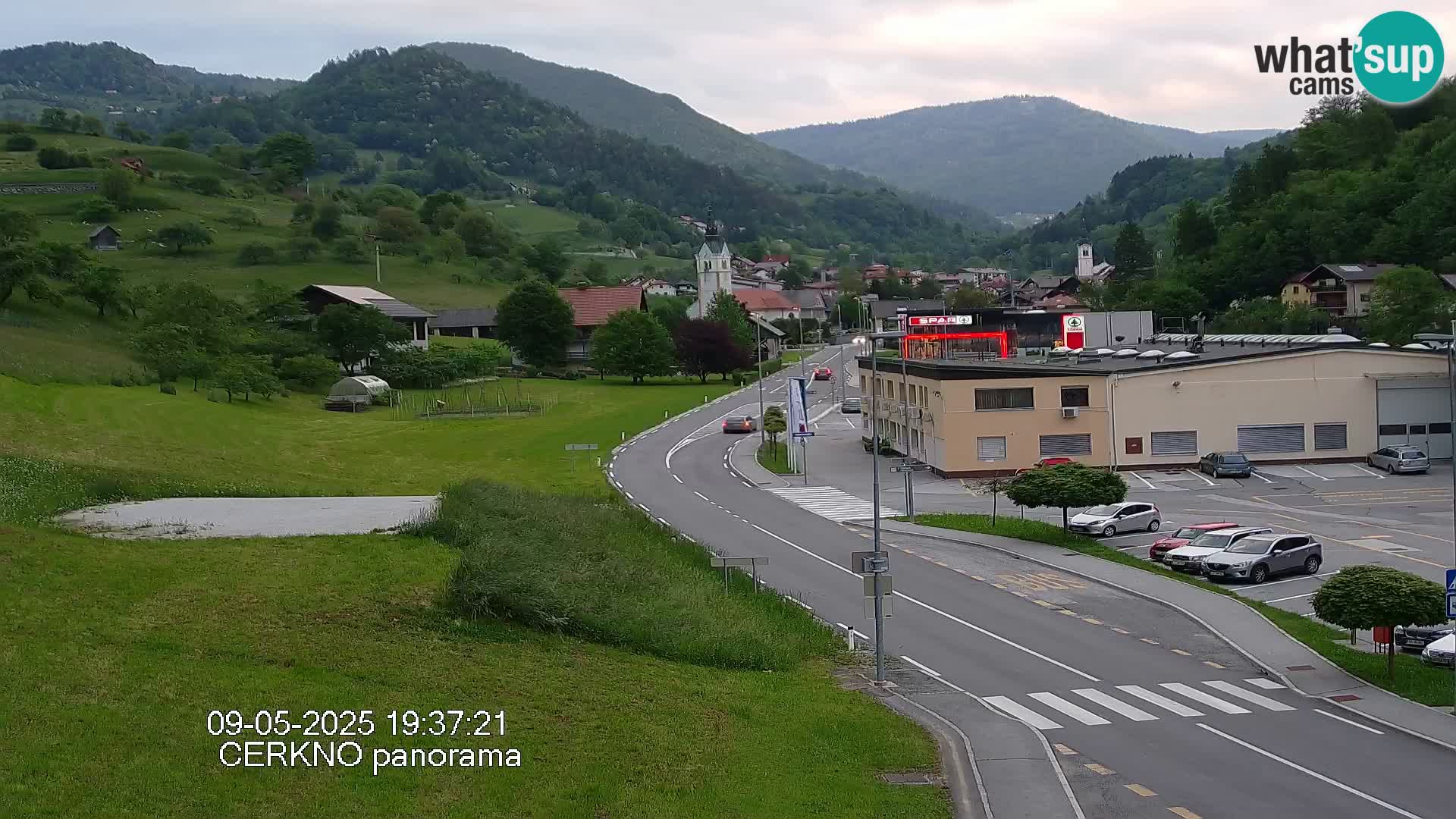 Webcam Ingresso Città di Cerkno