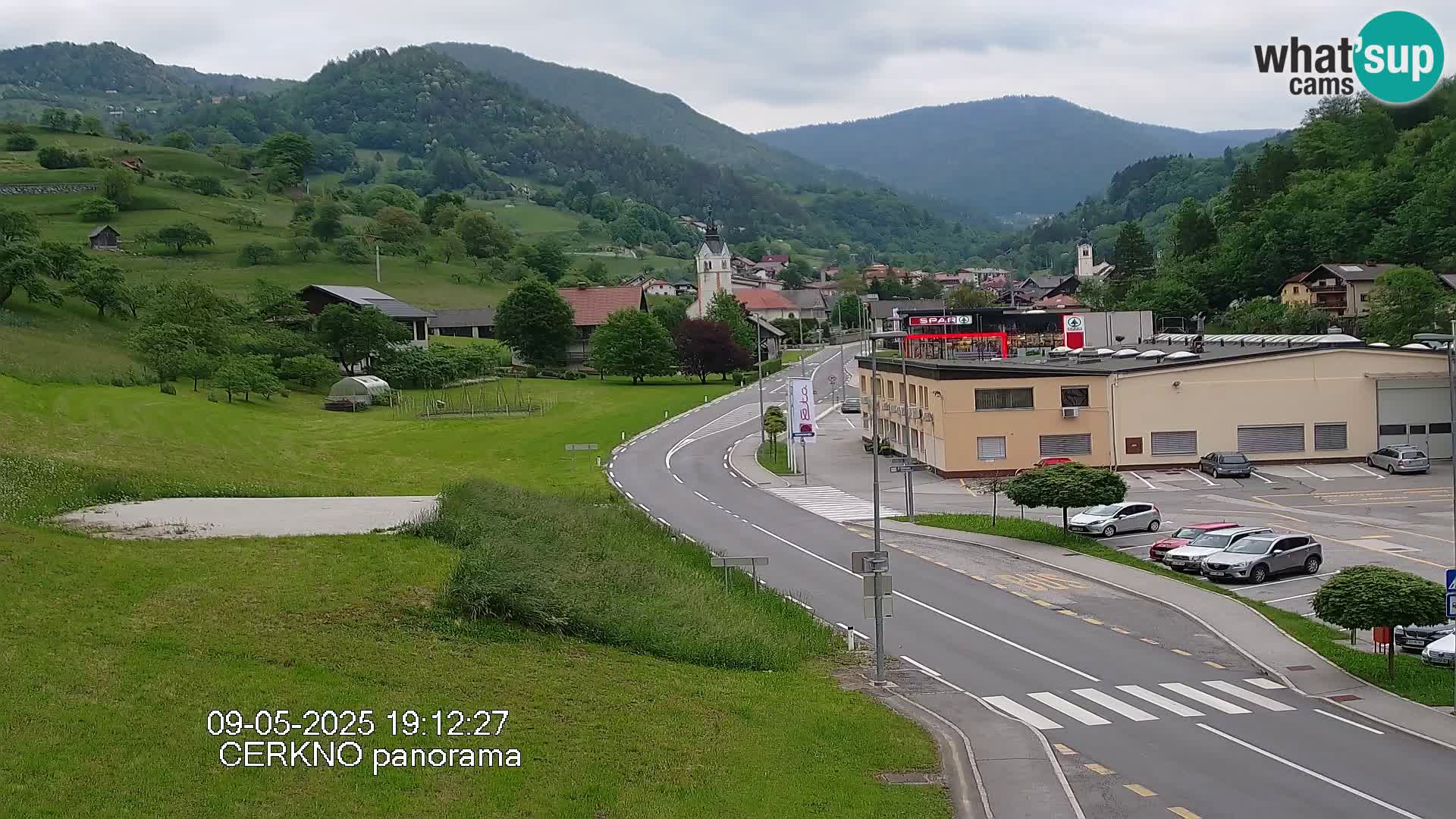 Webcam Ingresso Città di Cerkno