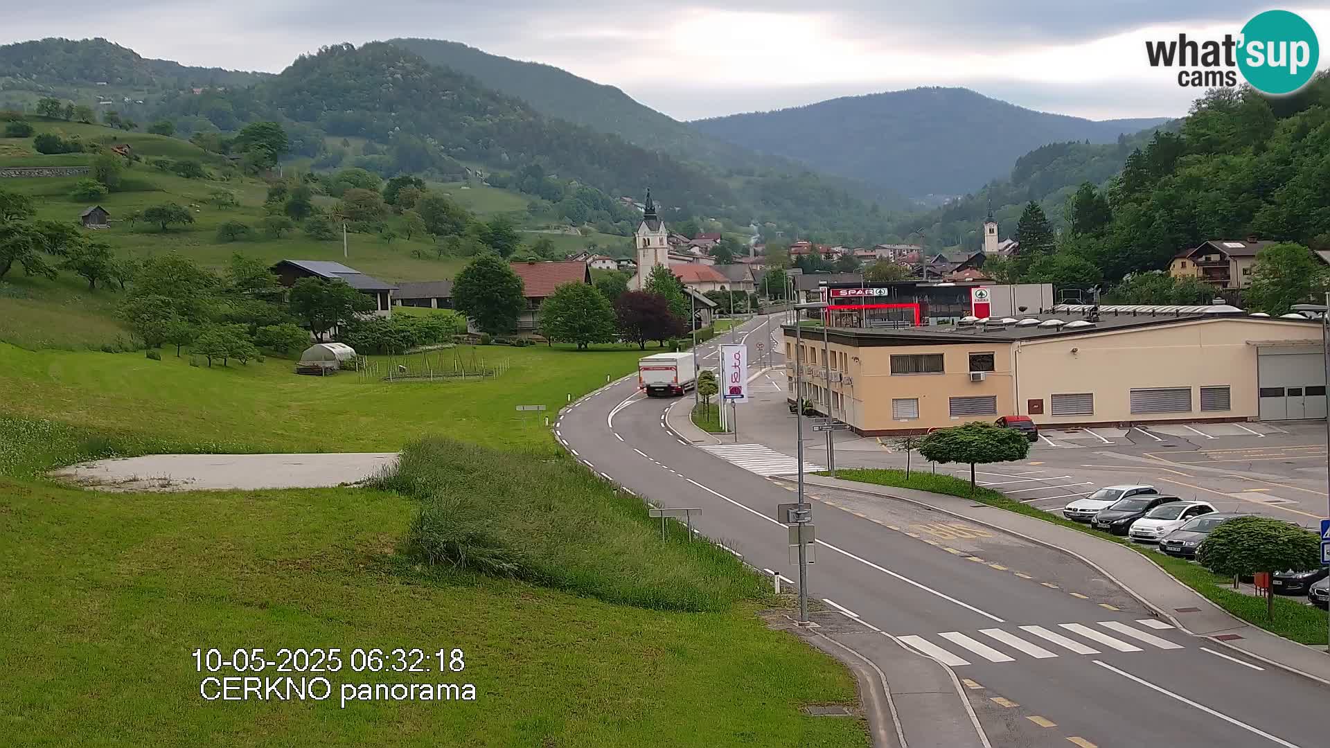 Cerkno ulaz u grad – Kamera uživo