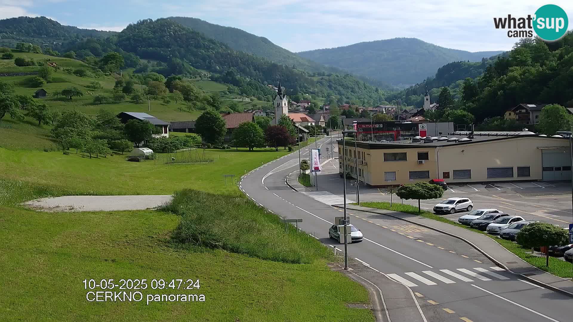 Cerkno Stadteingang Live-Webcam