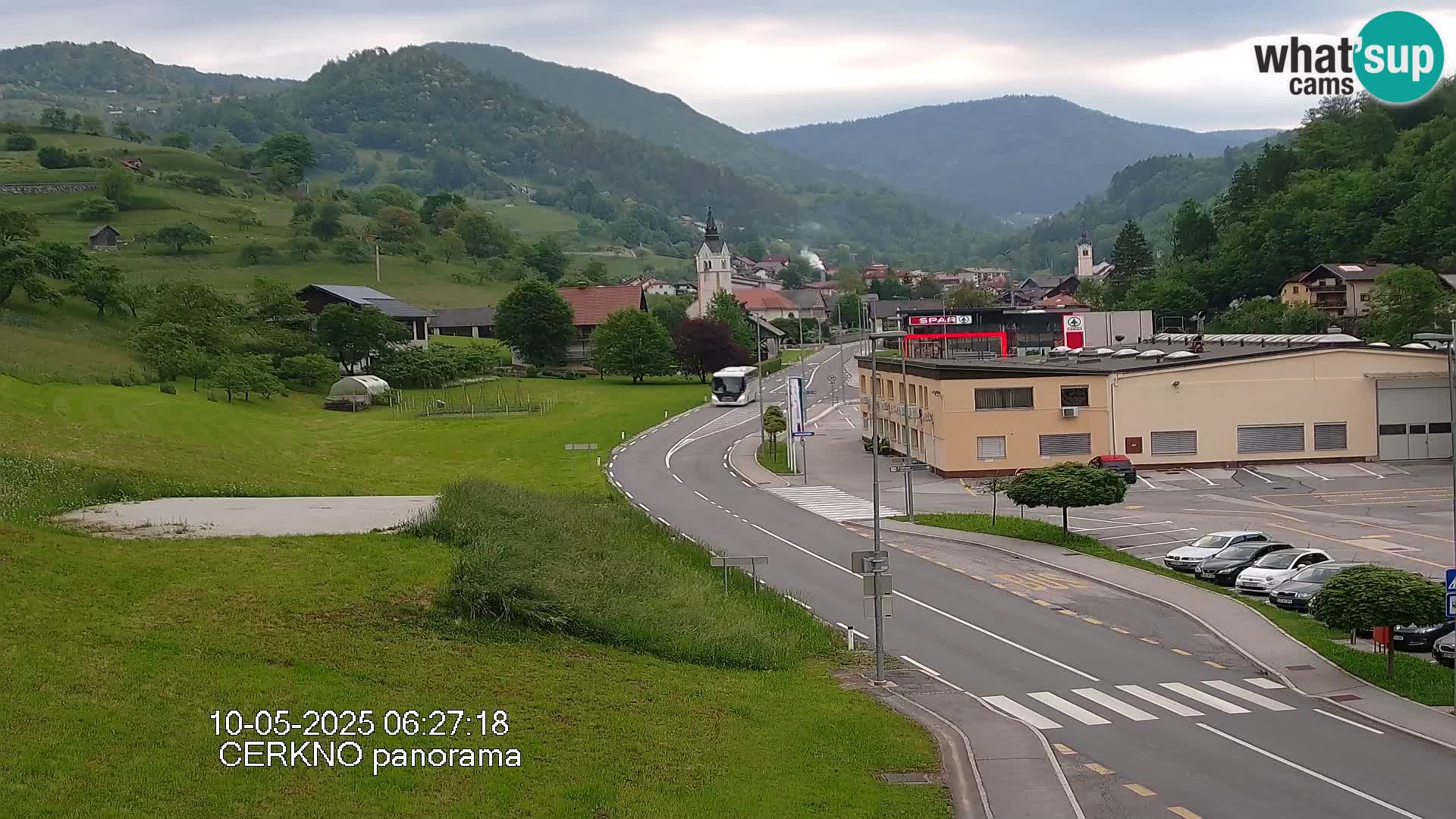 Webcam Ingresso Città di Cerkno