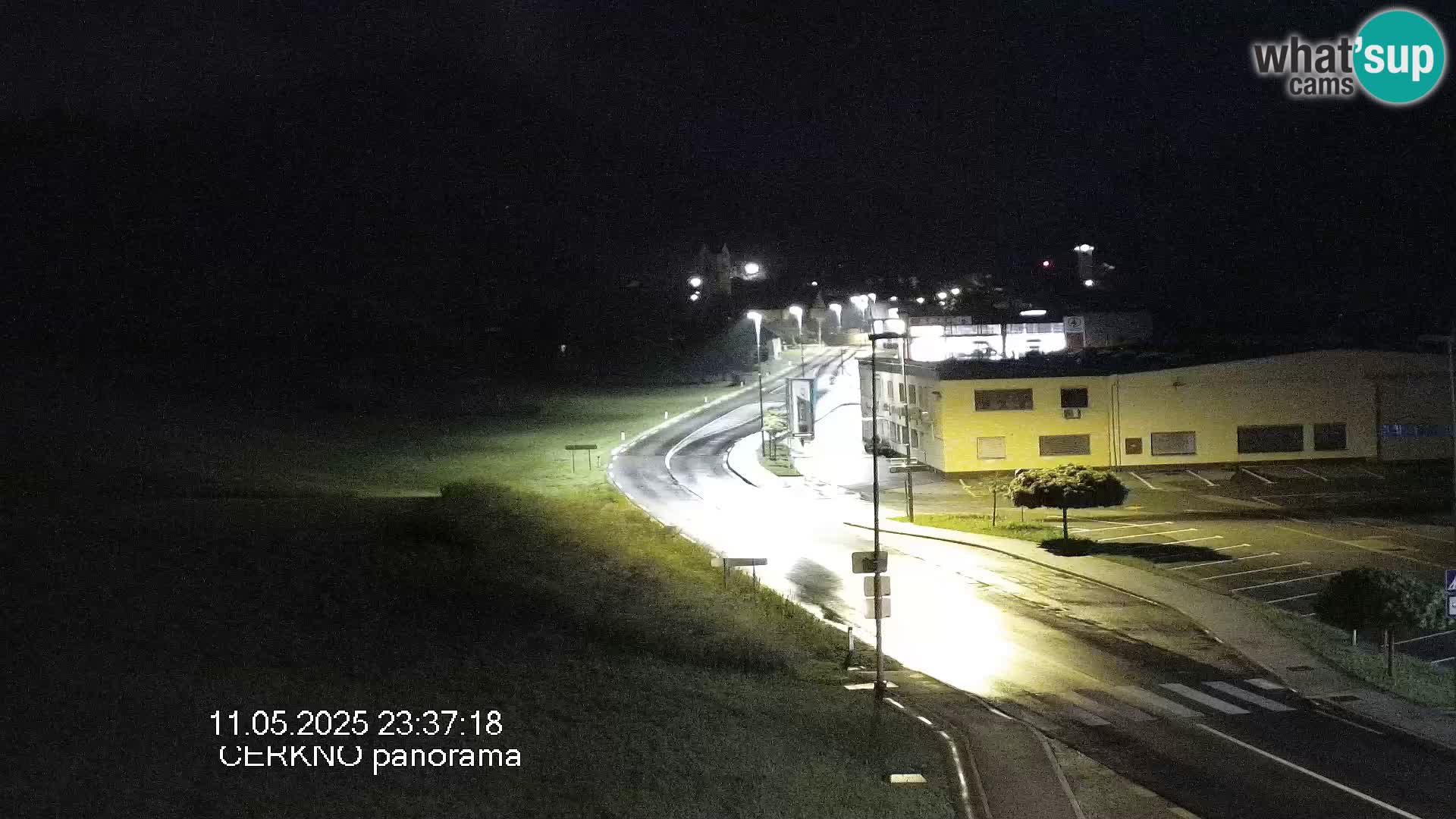 Cerkno city entrance Live Webcam